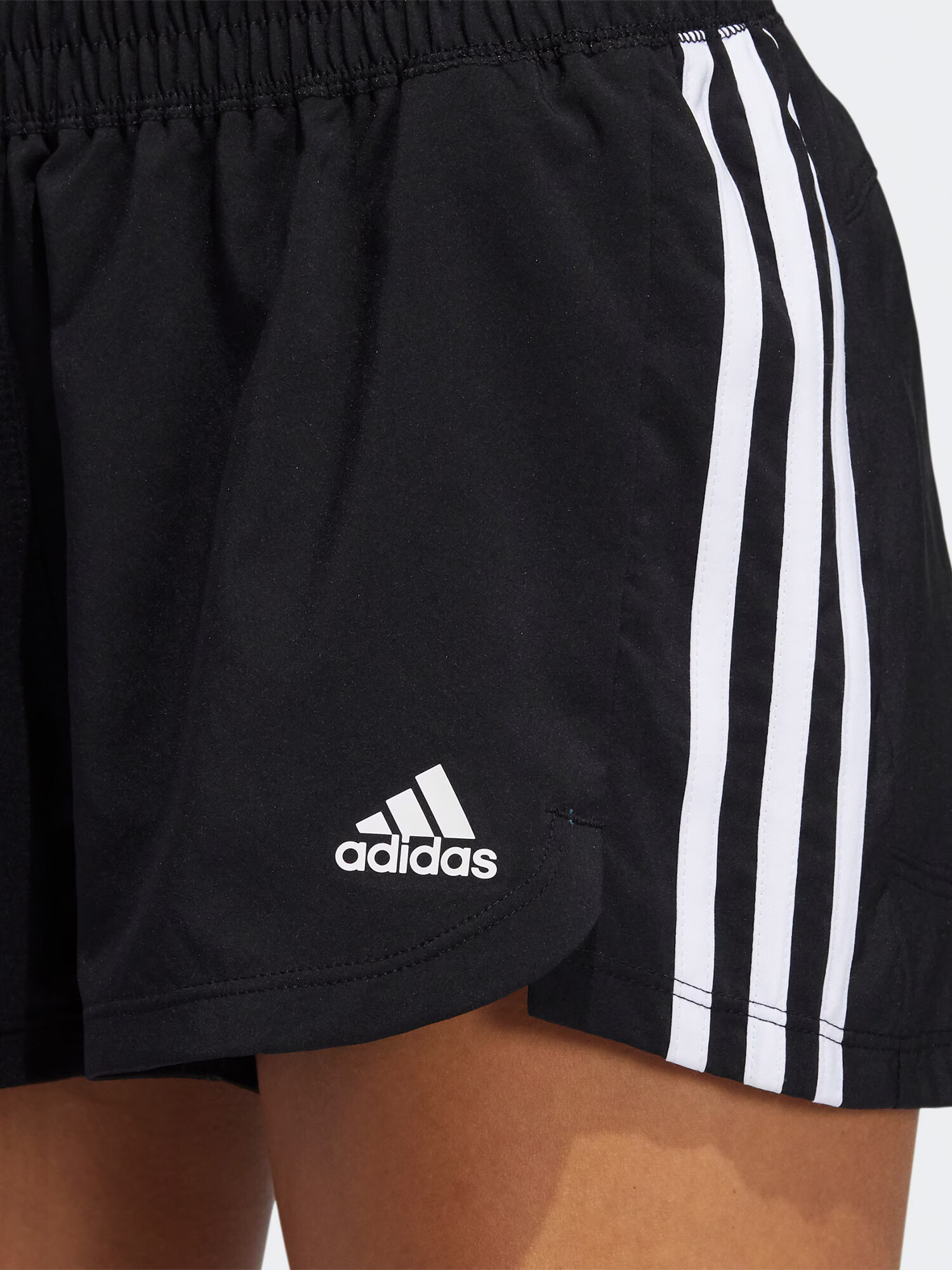 ADIDAS SPORTSWEAR Športne hlače 'Pacer' črna / bela - Pepit.si