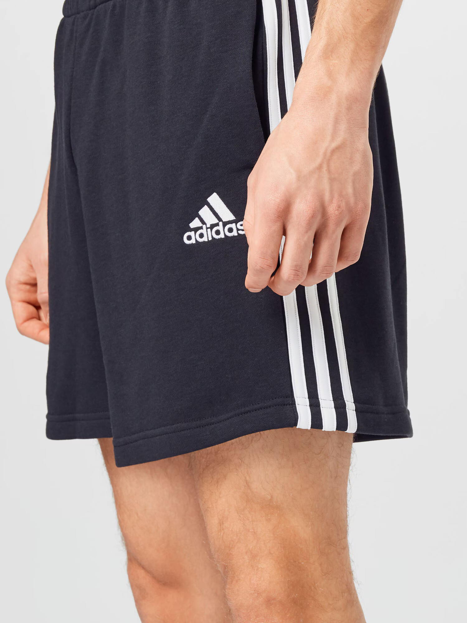 ADIDAS SPORTSWEAR Športne hlače črna / bela - Pepit.si