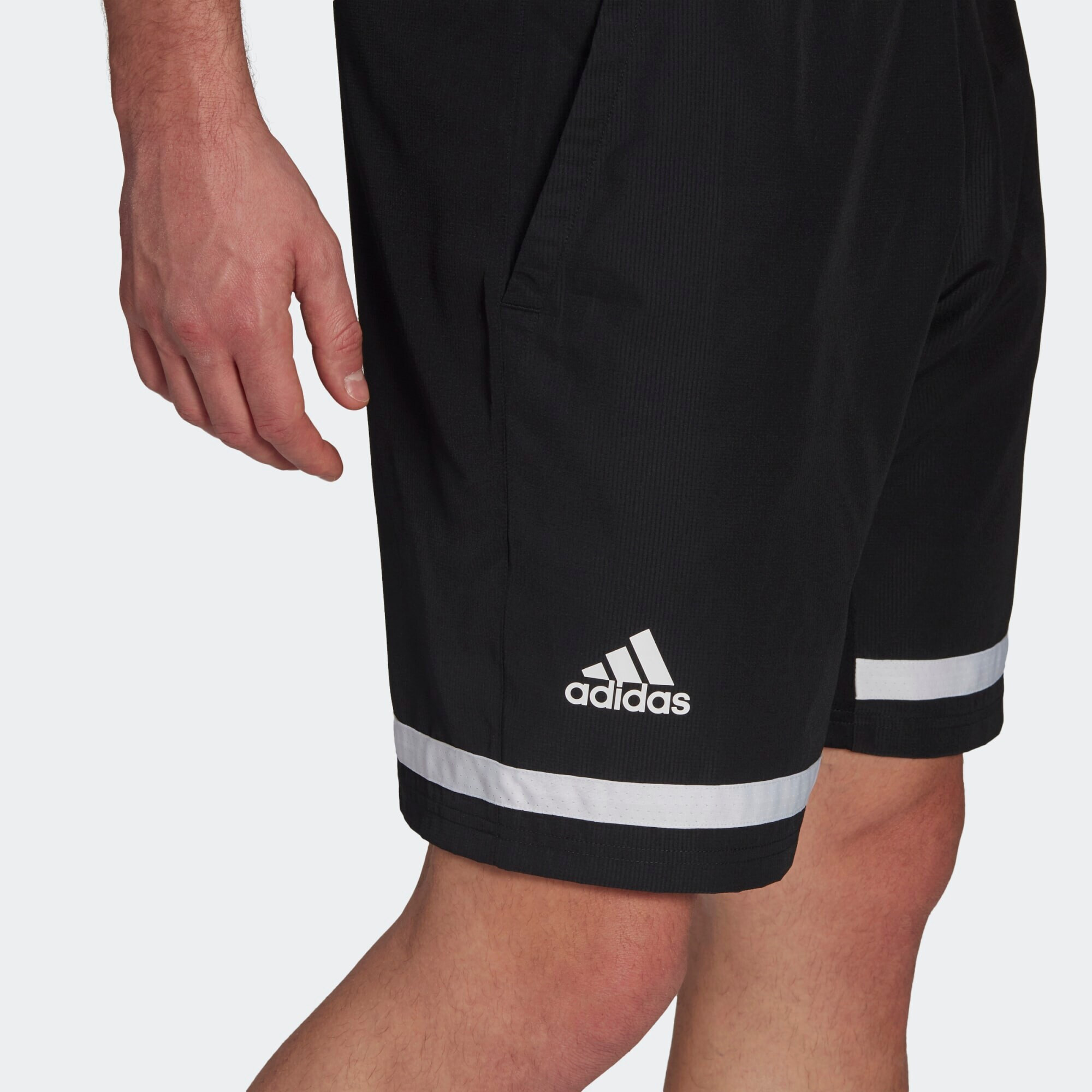 ADIDAS SPORTSWEAR Športne hlače črna / bela - Pepit.si