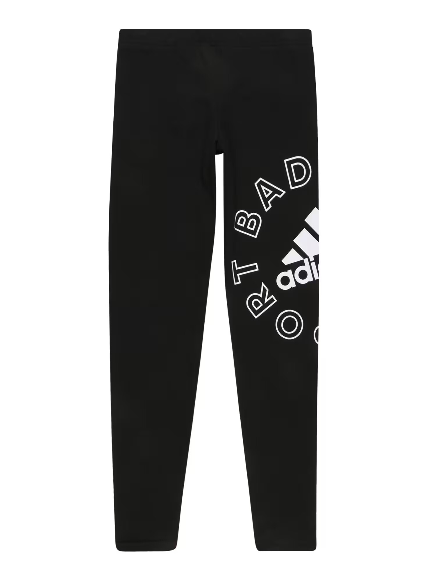 ADIDAS SPORTSWEAR Športne hlače črna / bela - Pepit.si