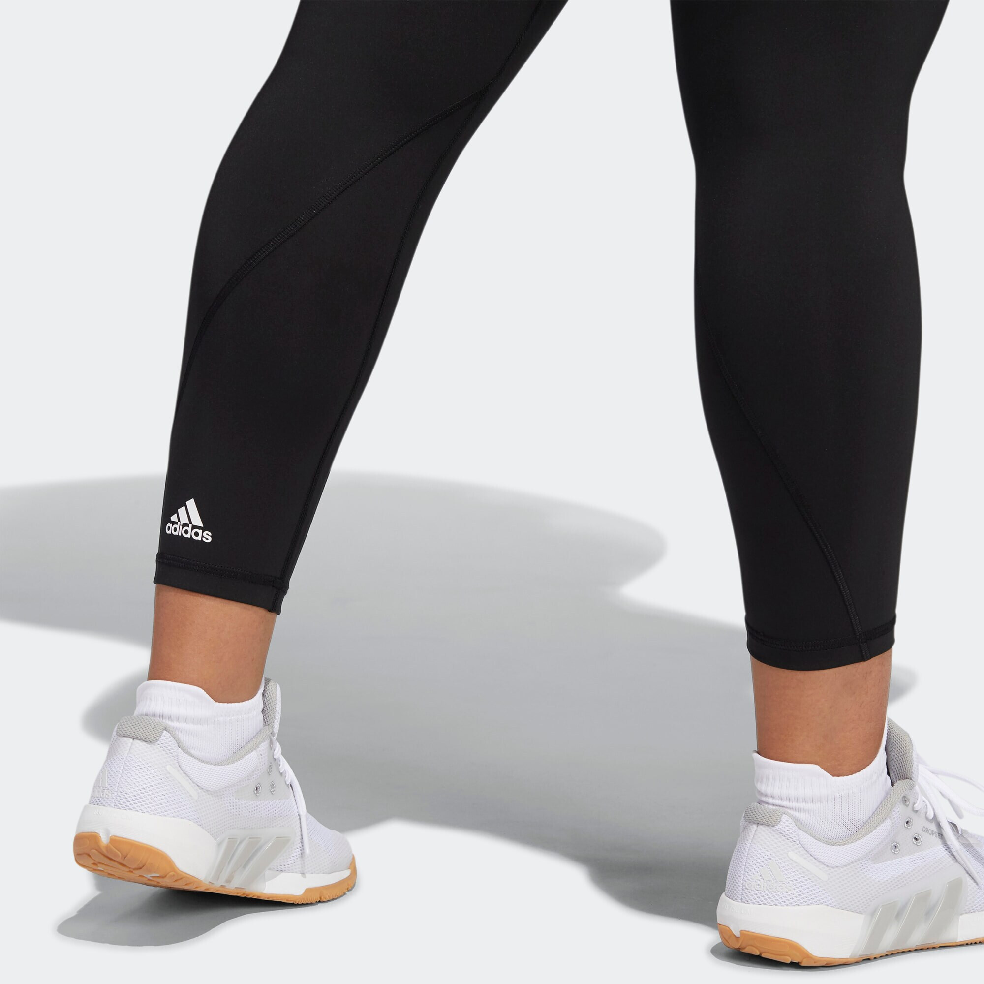 ADIDAS SPORTSWEAR Športne hlače črna / bela - Pepit.si