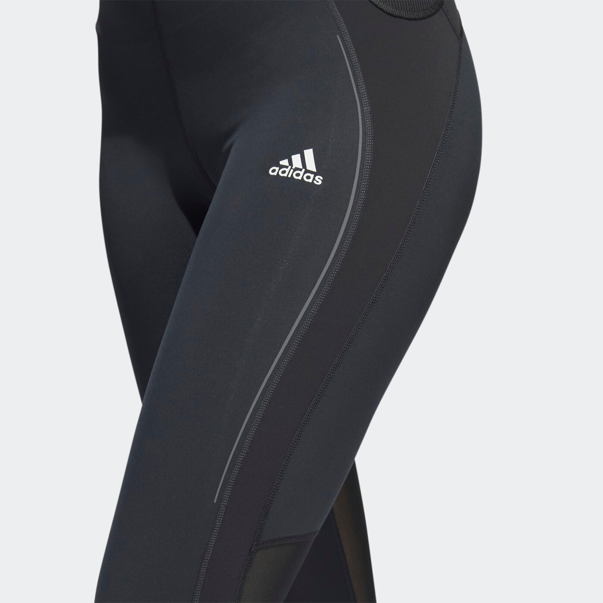 ADIDAS SPORTSWEAR Športne hlače črna / bela - Pepit.si