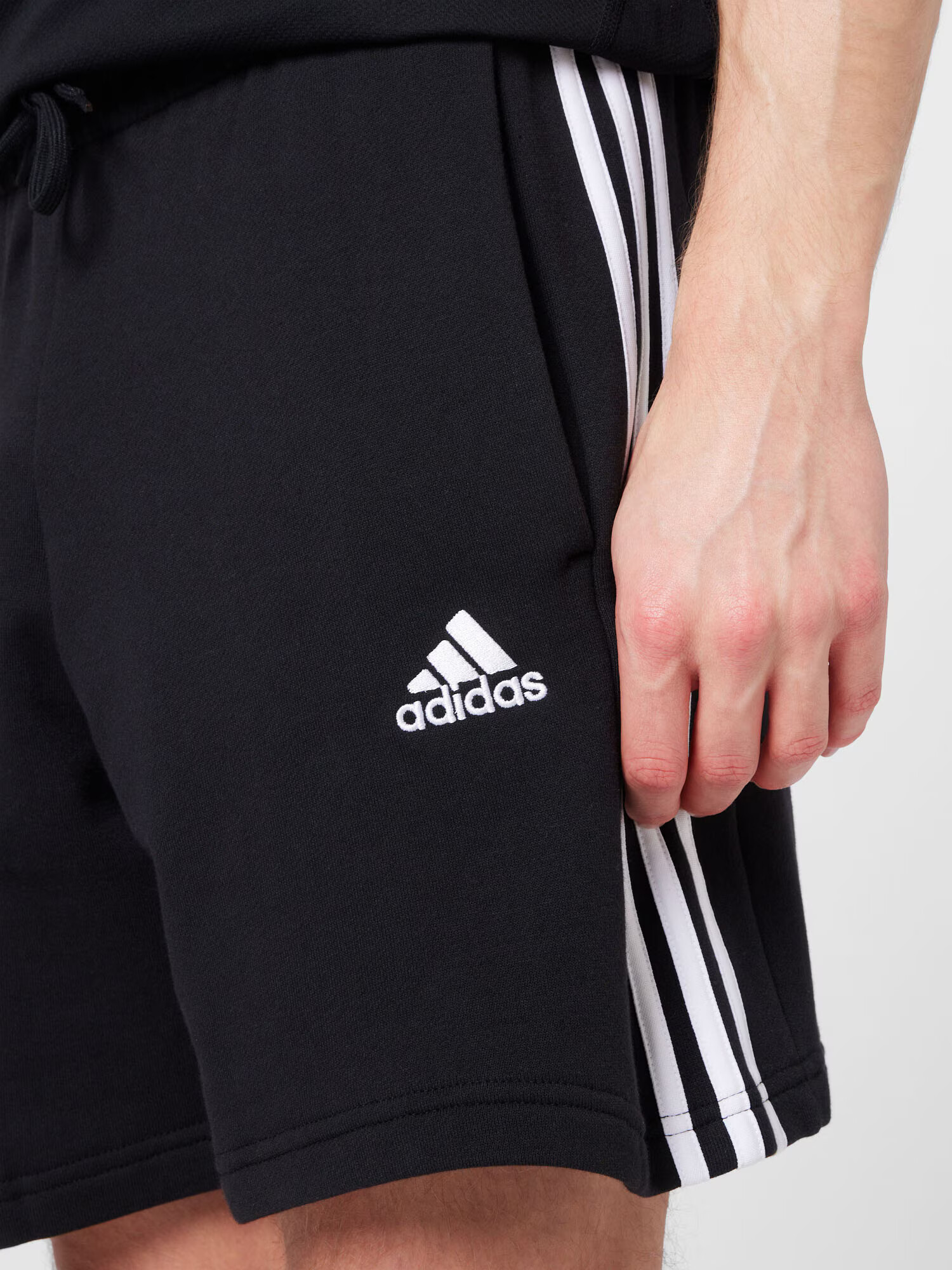 ADIDAS SPORTSWEAR Športne hlače črna / bela - Pepit.si