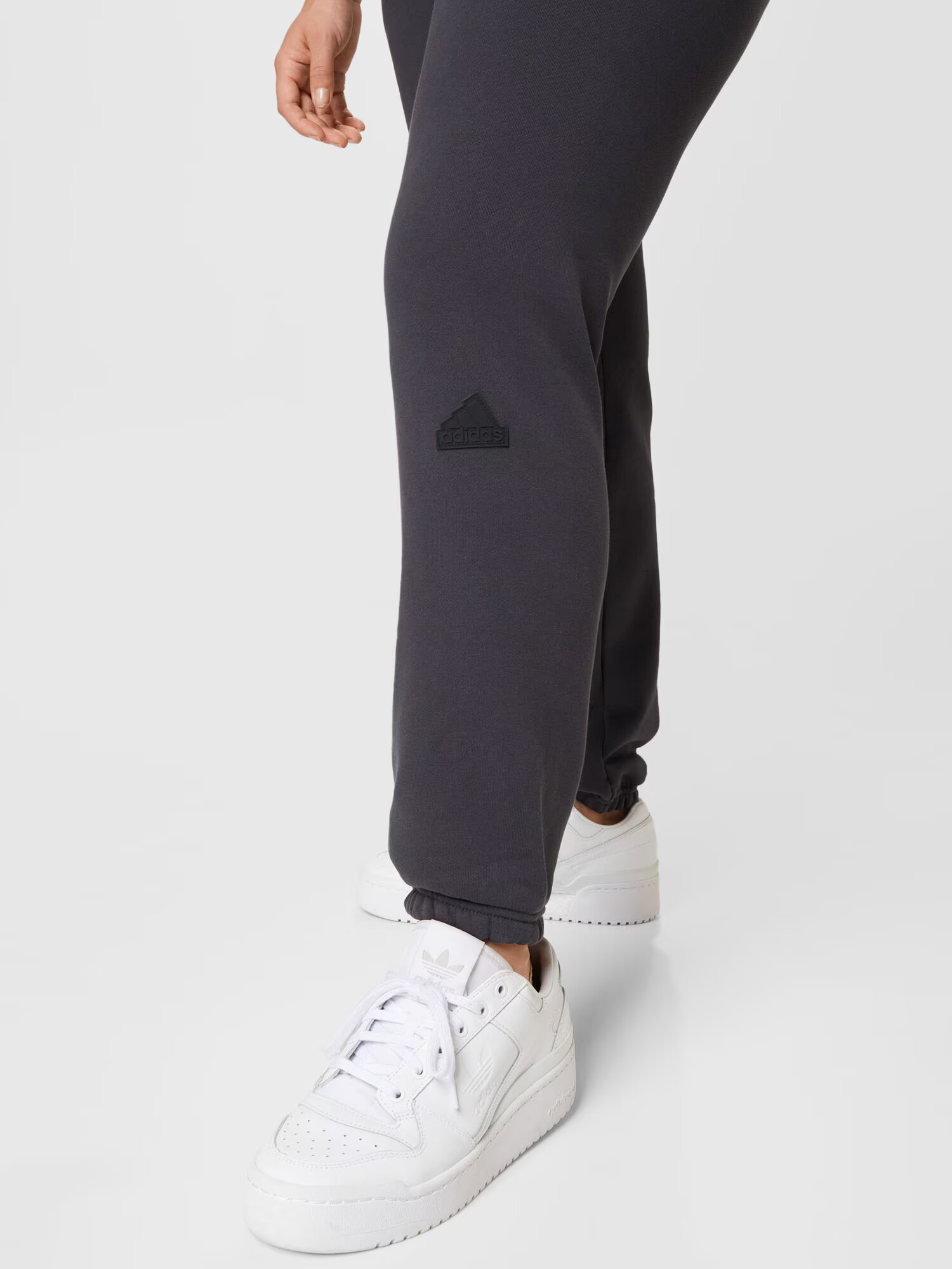 ADIDAS SPORTSWEAR Športne hlače črna / bela - Pepit.si