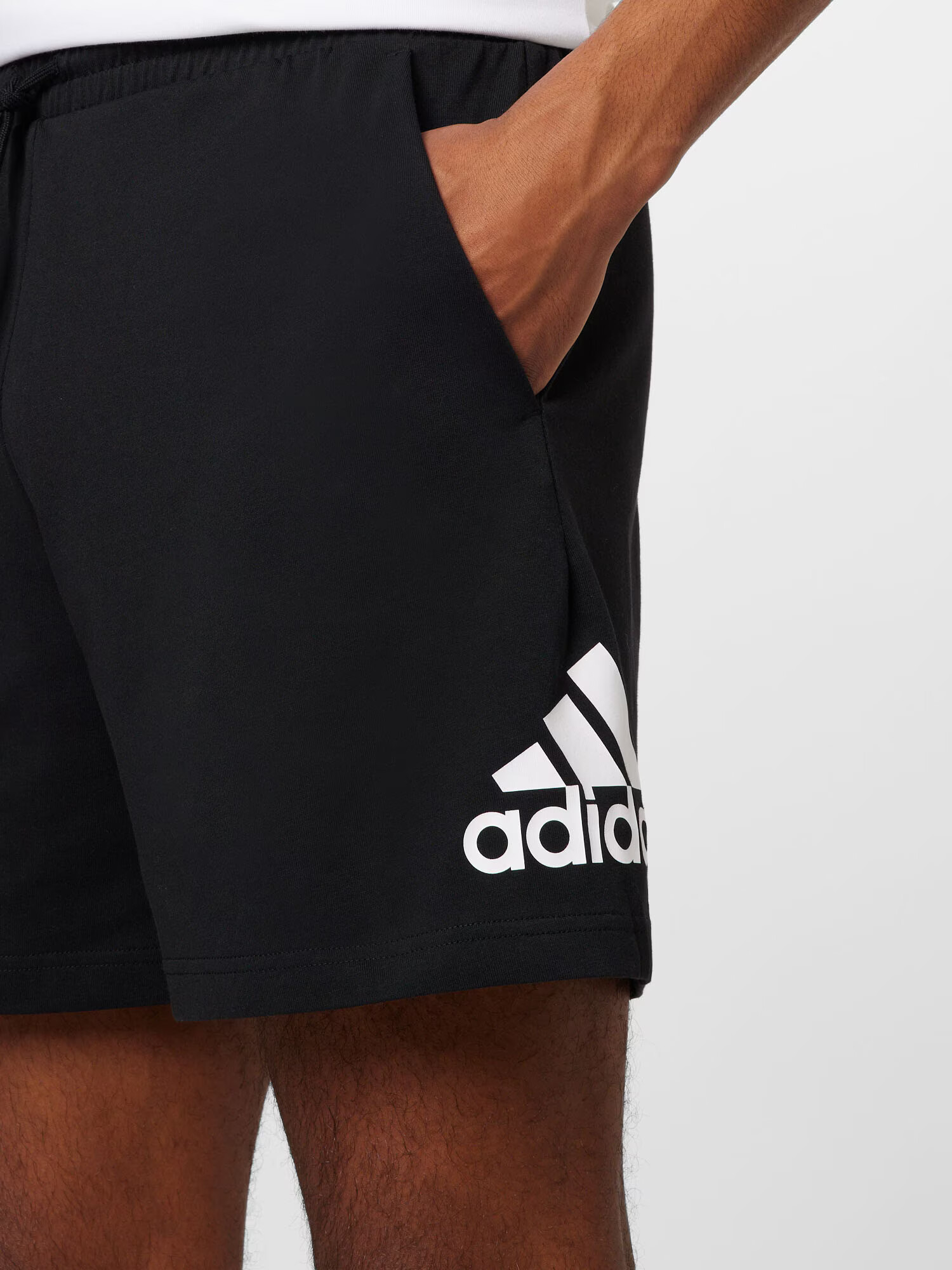 ADIDAS SPORTSWEAR Športne hlače črna / bela - Pepit.si