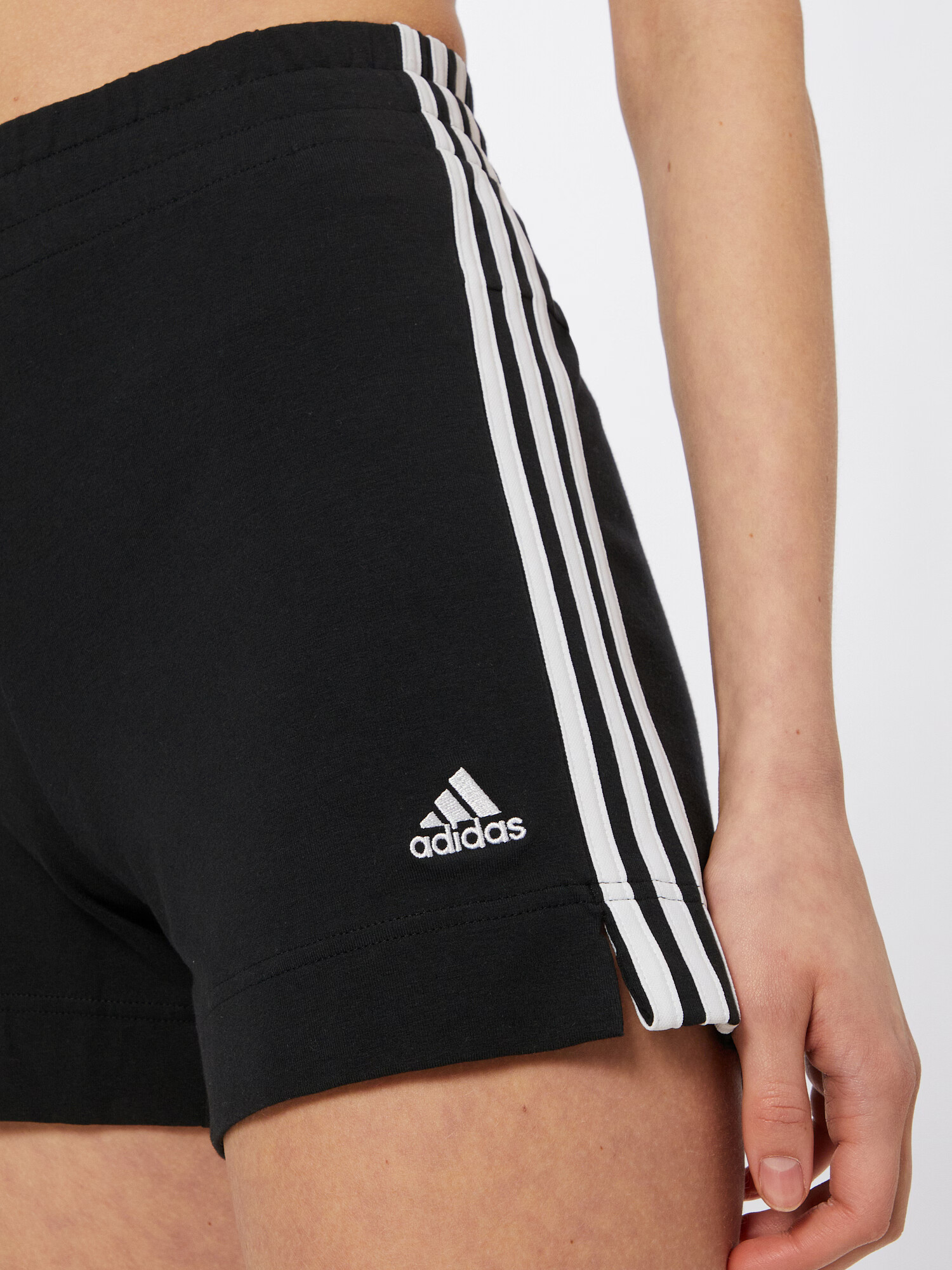 ADIDAS SPORTSWEAR Športne hlače črna / bela - Pepit.si