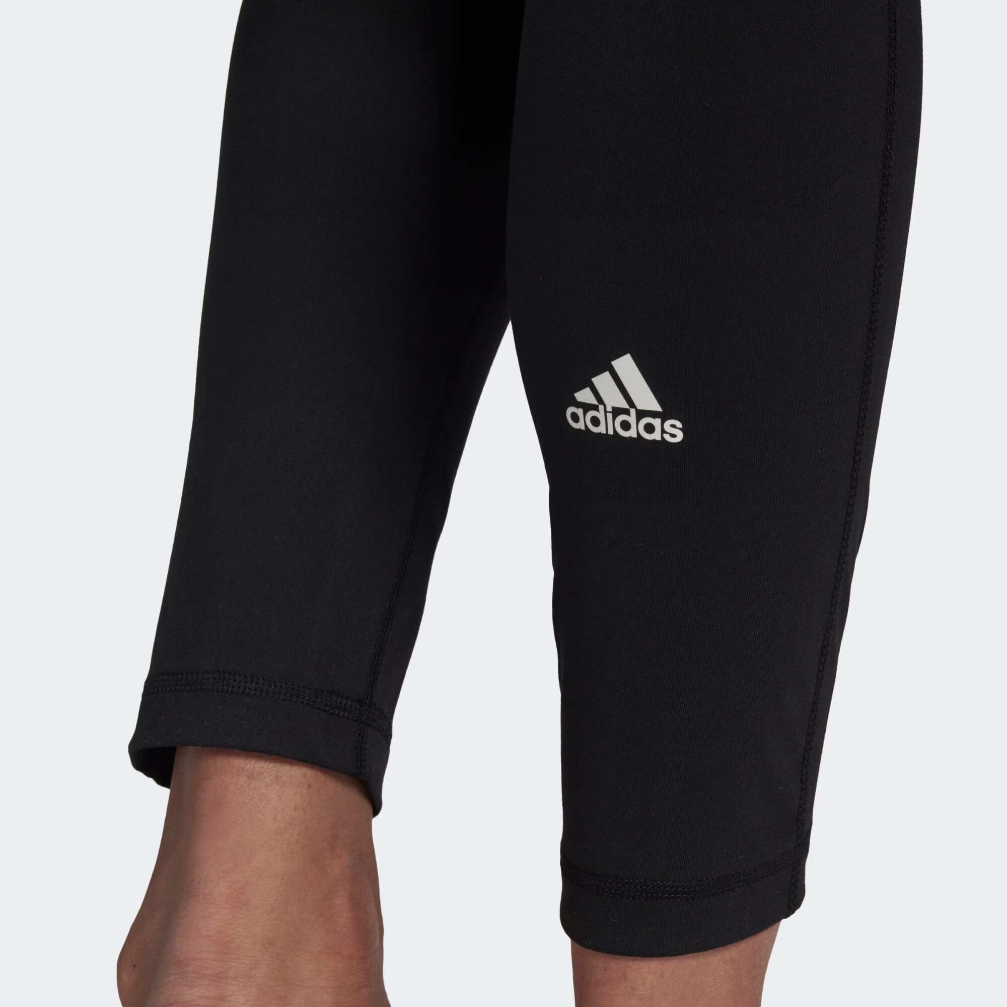 ADIDAS PERFORMANCE Športne hlače črna / bela - Pepit.si