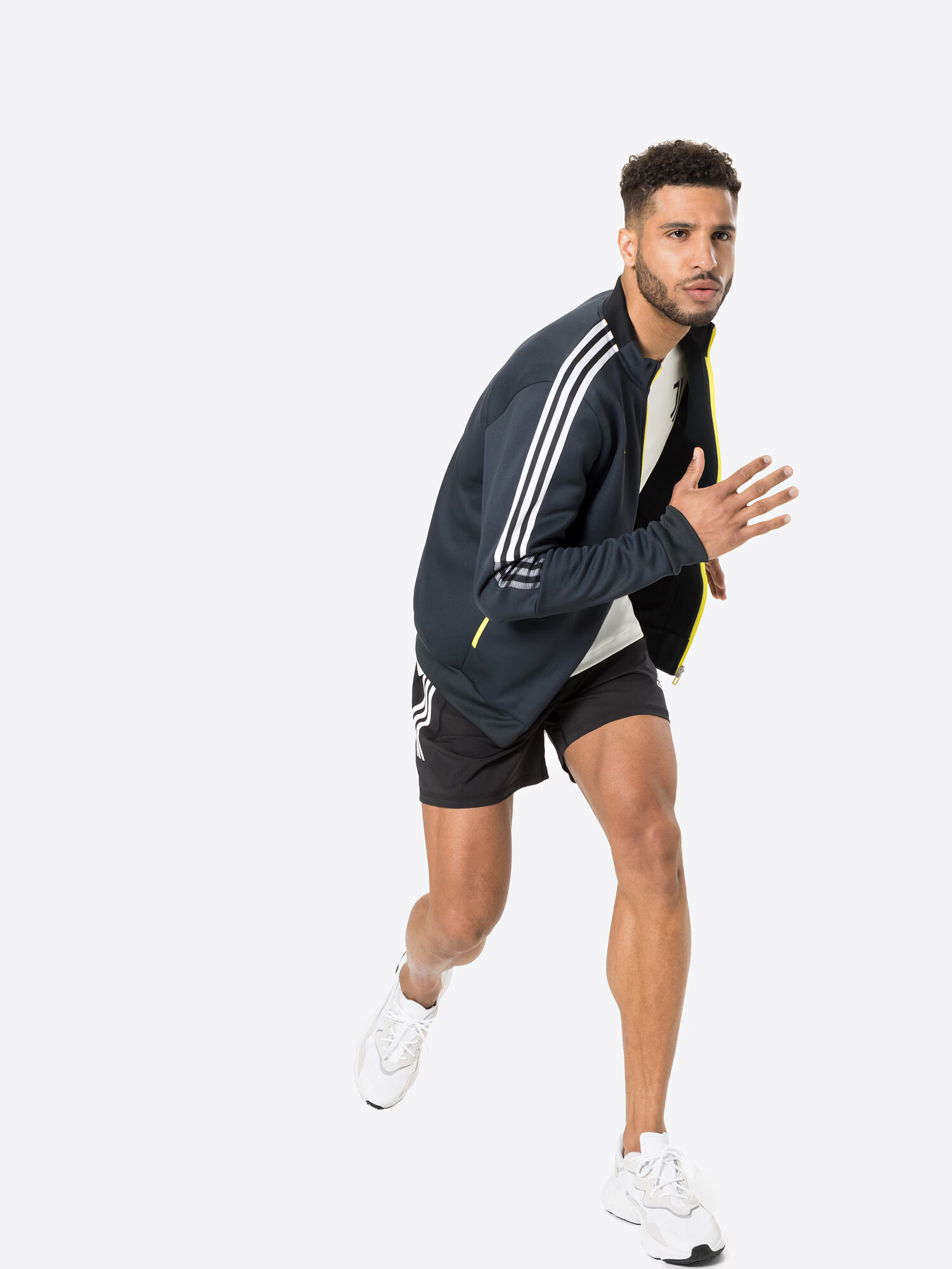 ADIDAS SPORTSWEAR Športne hlače črna / bela - Pepit.si