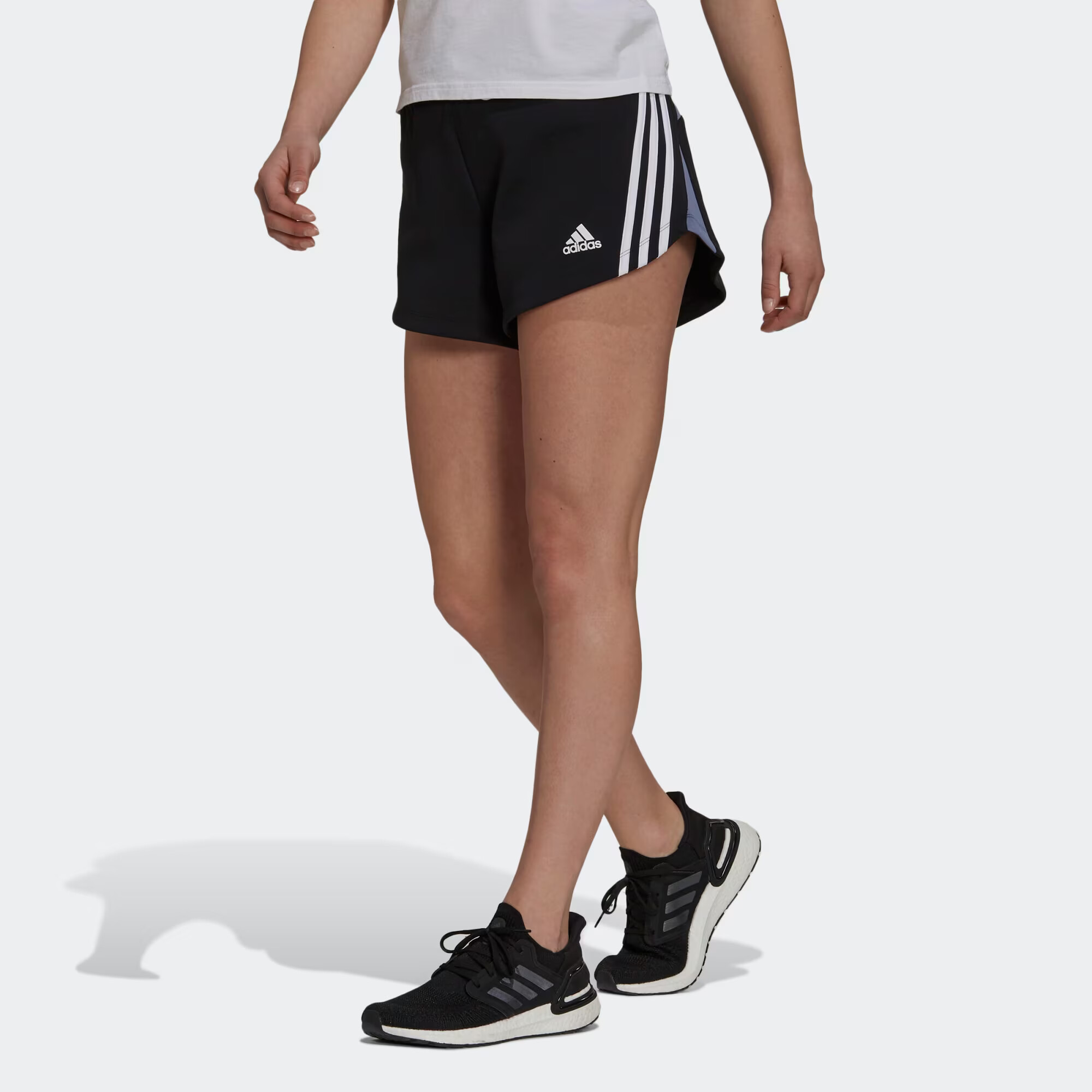 ADIDAS SPORTSWEAR Športne hlače majnica / črna / bela - Pepit.si