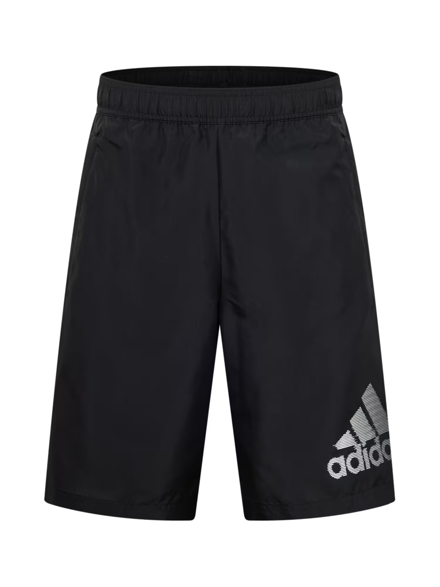 ADIDAS SPORTSWEAR Športne hlače črna / srebrna - Pepit.si