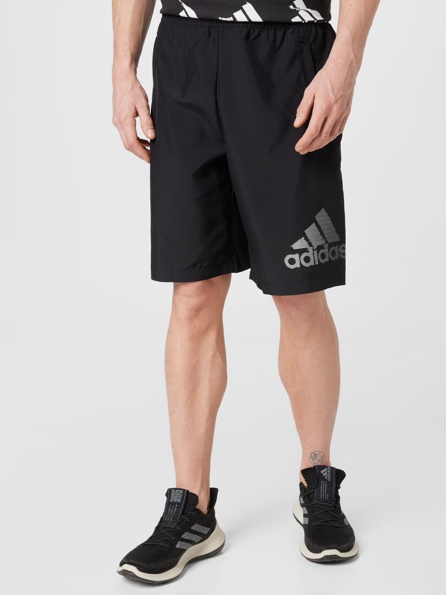 ADIDAS SPORTSWEAR Športne hlače črna / srebrna - Pepit.si