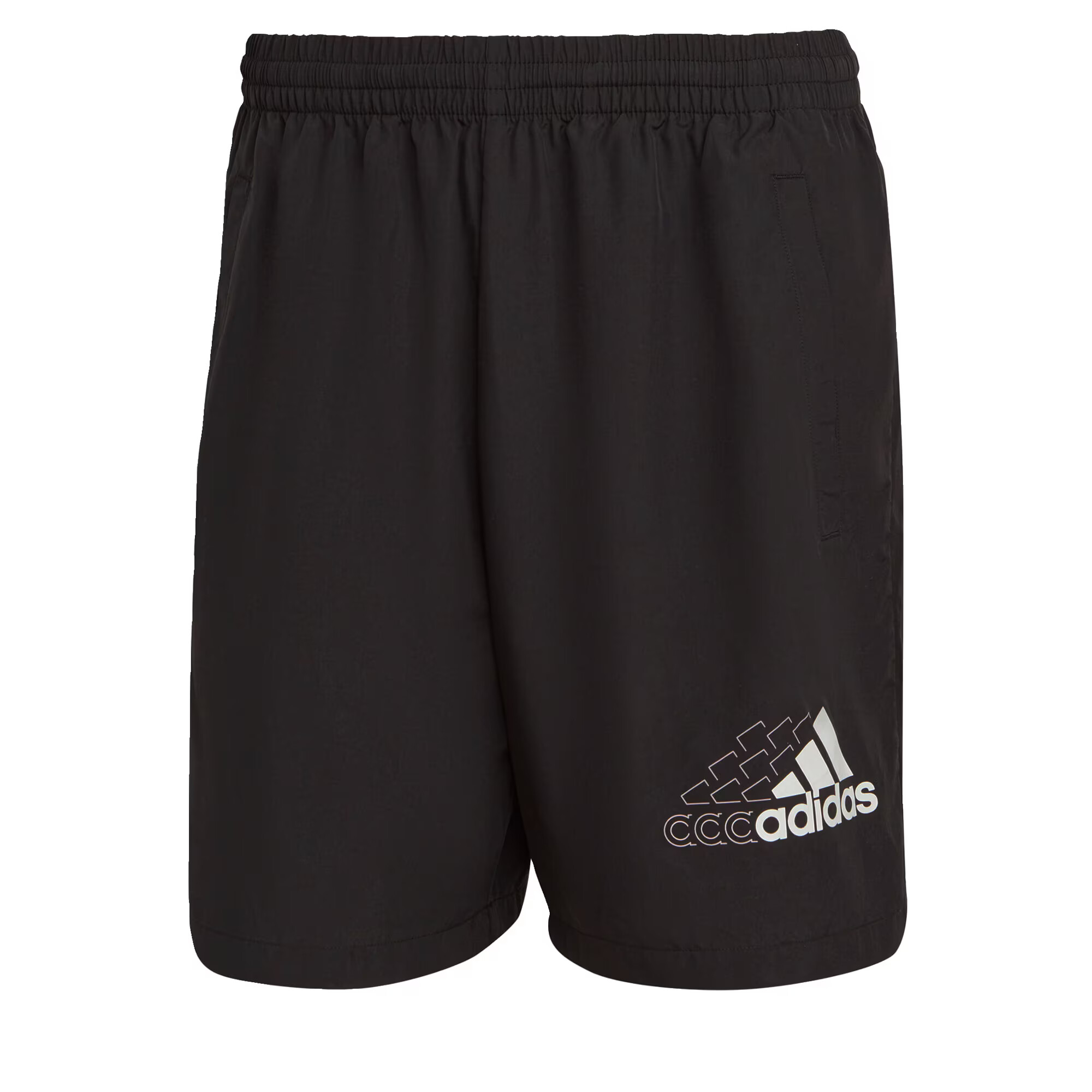 ADIDAS PERFORMANCE Športne hlače 'Essentials' črna / bela - Pepit.si