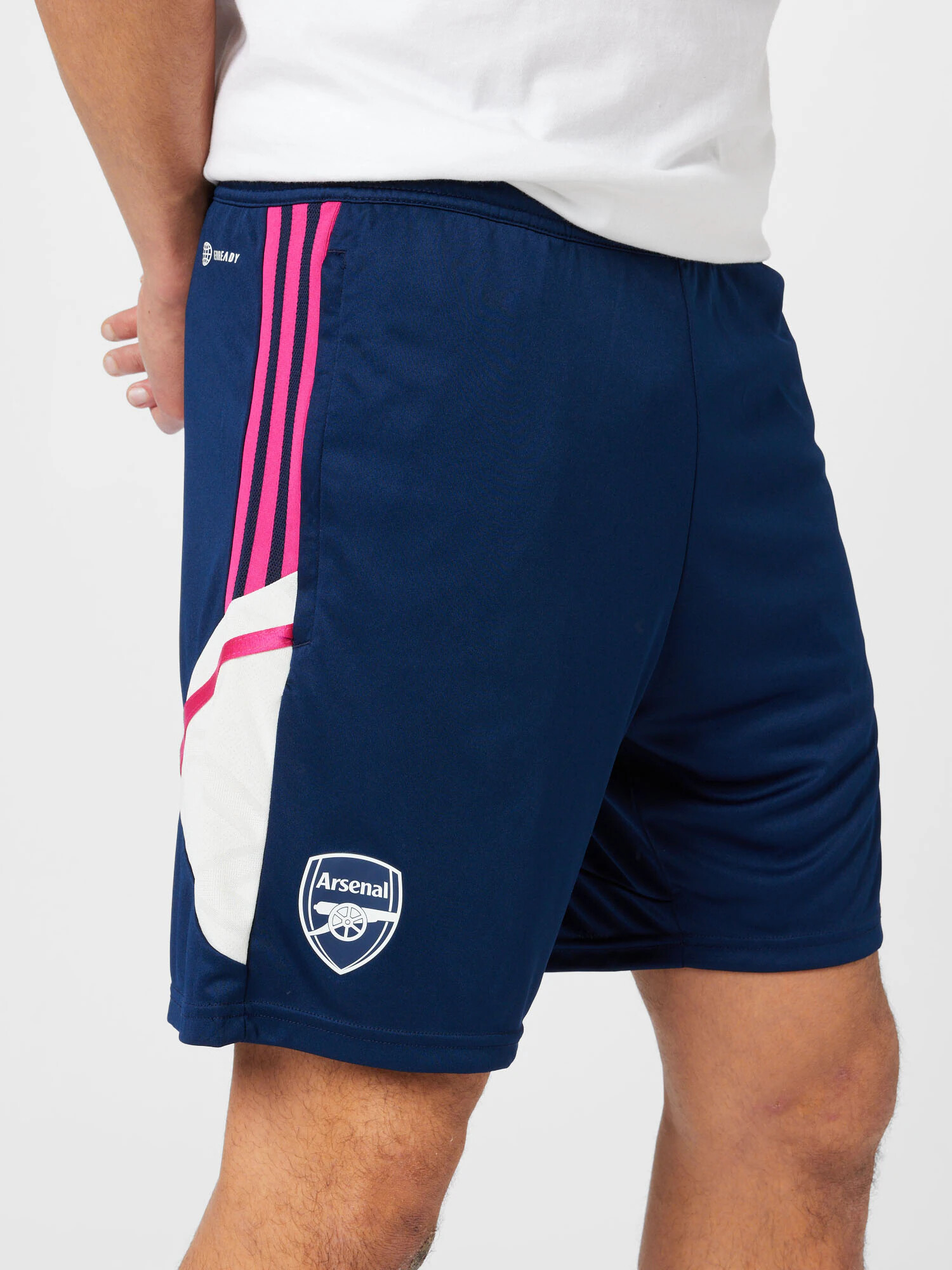 ADIDAS SPORTSWEAR Športne hlače 'FC Arsenal Condivo 22' marine / roza / bela - Pepit.si