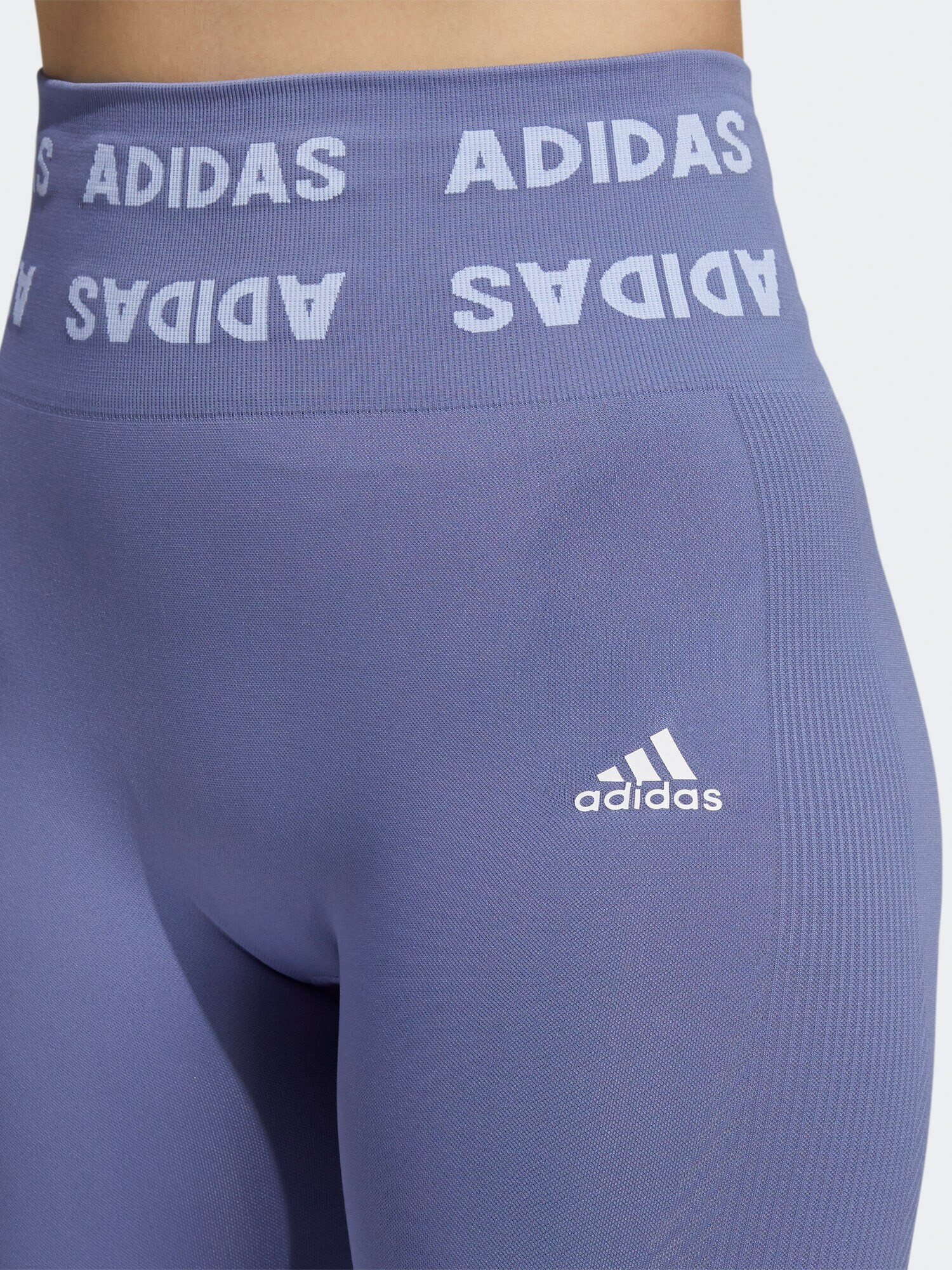 ADIDAS SPORTSWEAR Športne hlače sivka / bela - Pepit.si