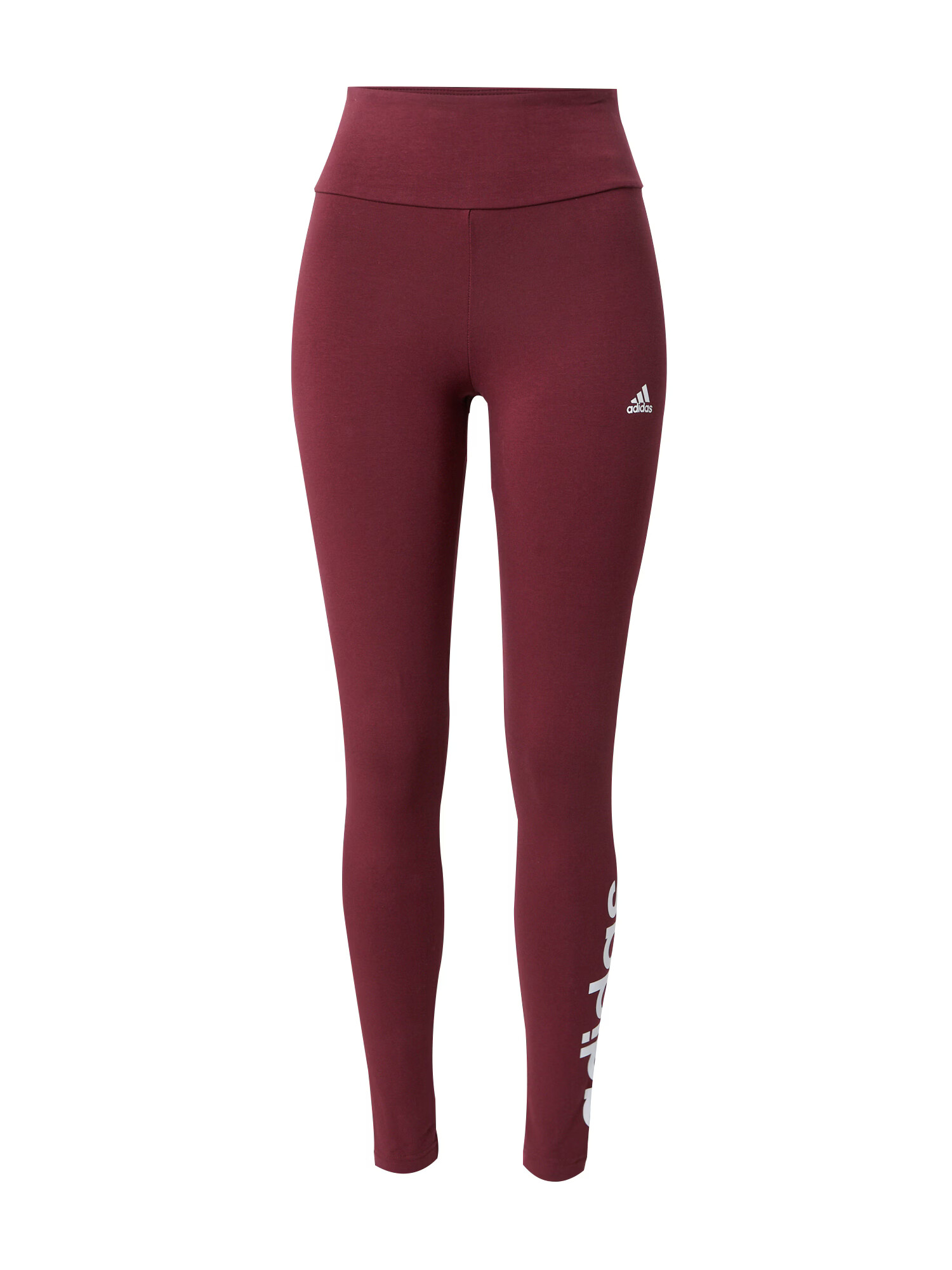 ADIDAS SPORTSWEAR Športne hlače merlot / bela - Pepit.si