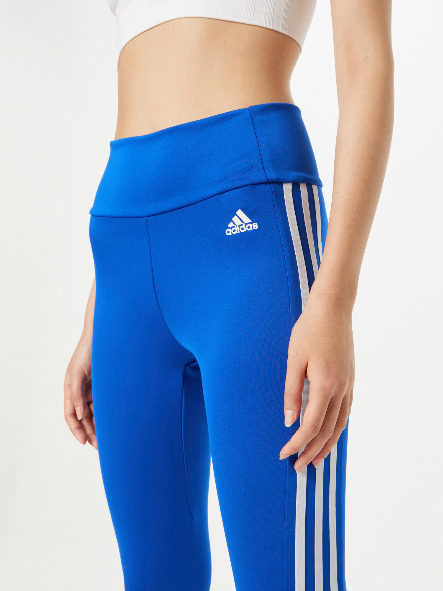 ADIDAS SPORTSWEAR Športne hlače modra / bela - Pepit.si