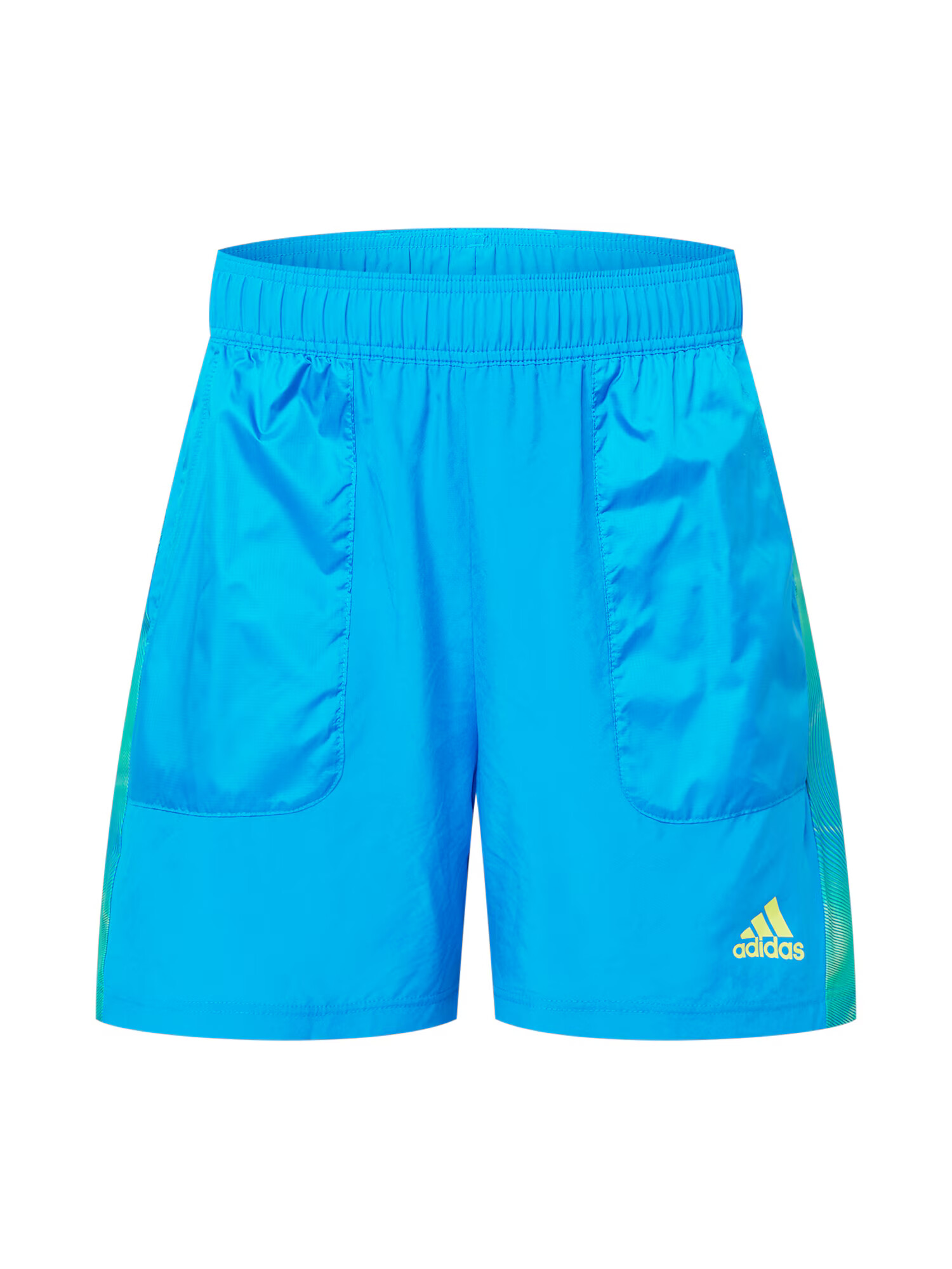 ADIDAS PERFORMANCE Športne hlače modra / zelena / bela - Pepit.si