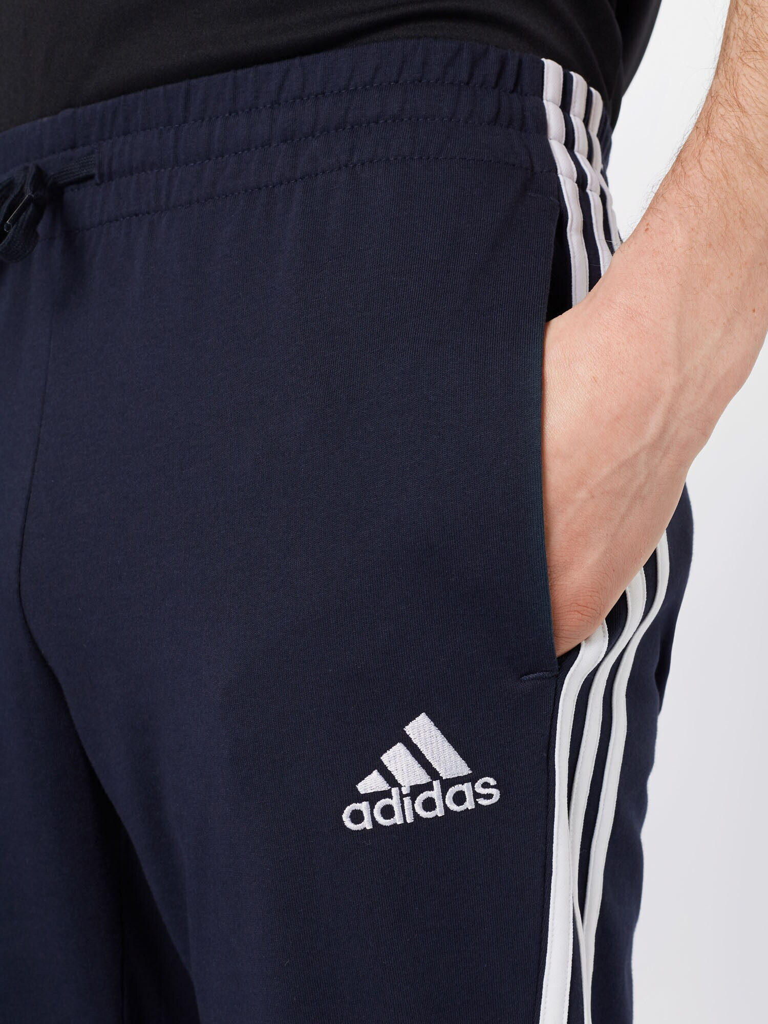 ADIDAS SPORTSWEAR Športne hlače mornarska / bela - Pepit.si