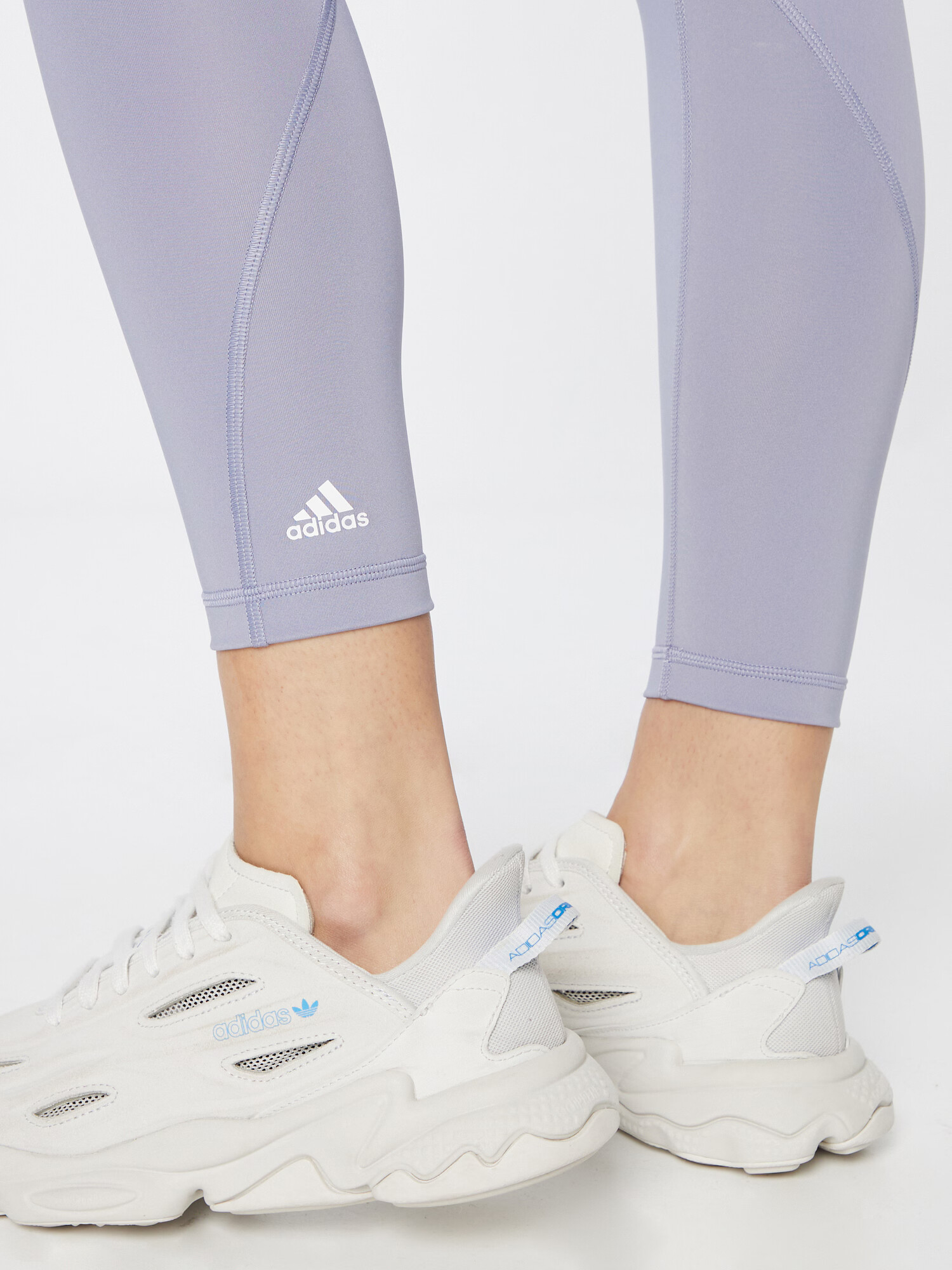 ADIDAS SPORTSWEAR Športne hlače 'Optime' pastelno lila - Pepit.si