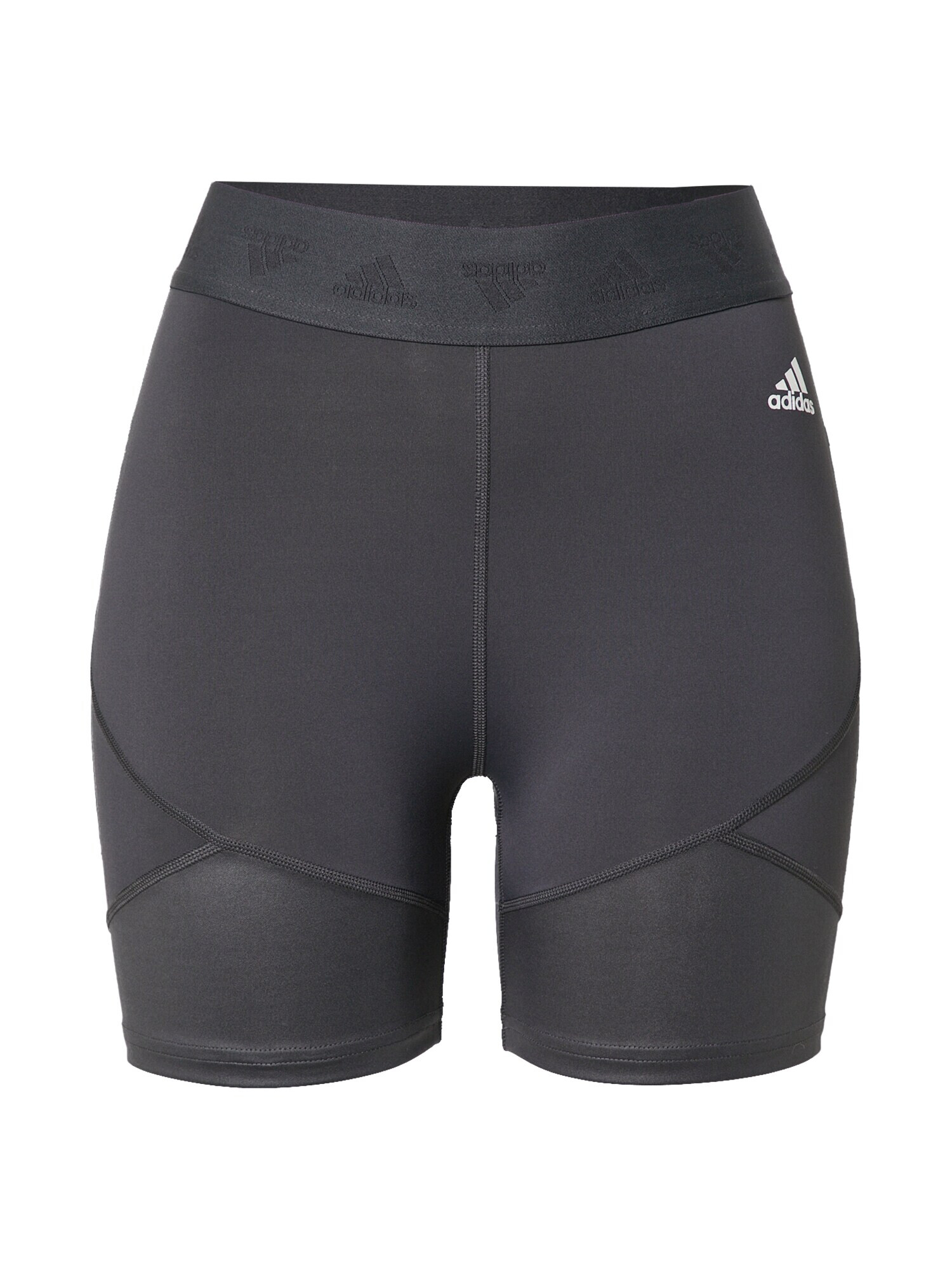 ADIDAS PERFORMANCE Športne hlače temno siva / bela - Pepit.si