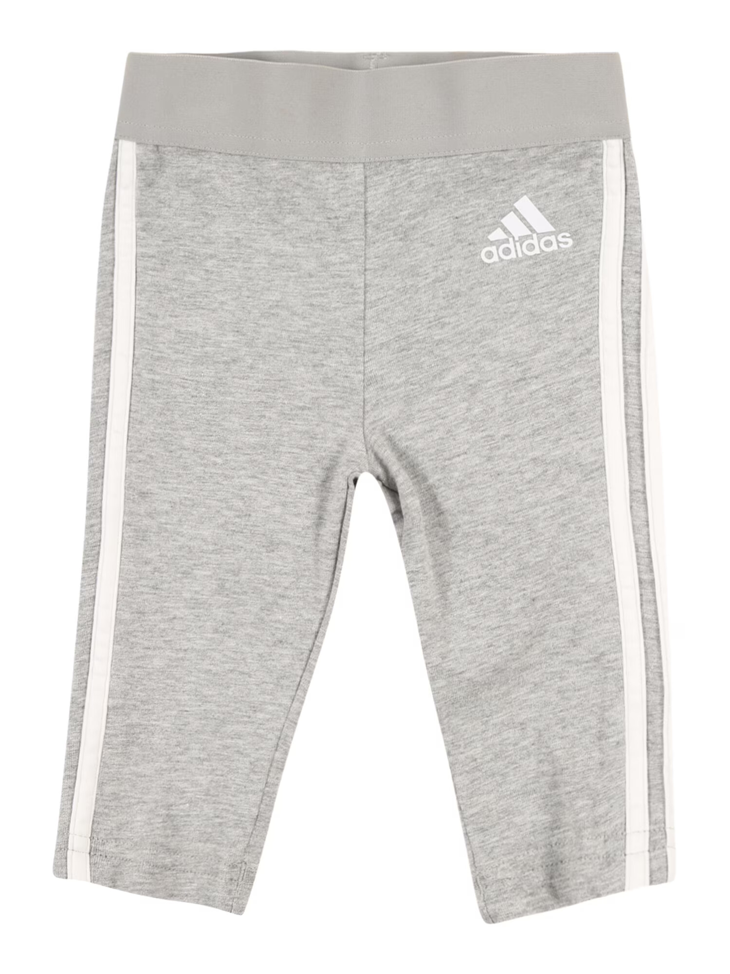 ADIDAS PERFORMANCE Športne hlače siva / bela - Pepit.si