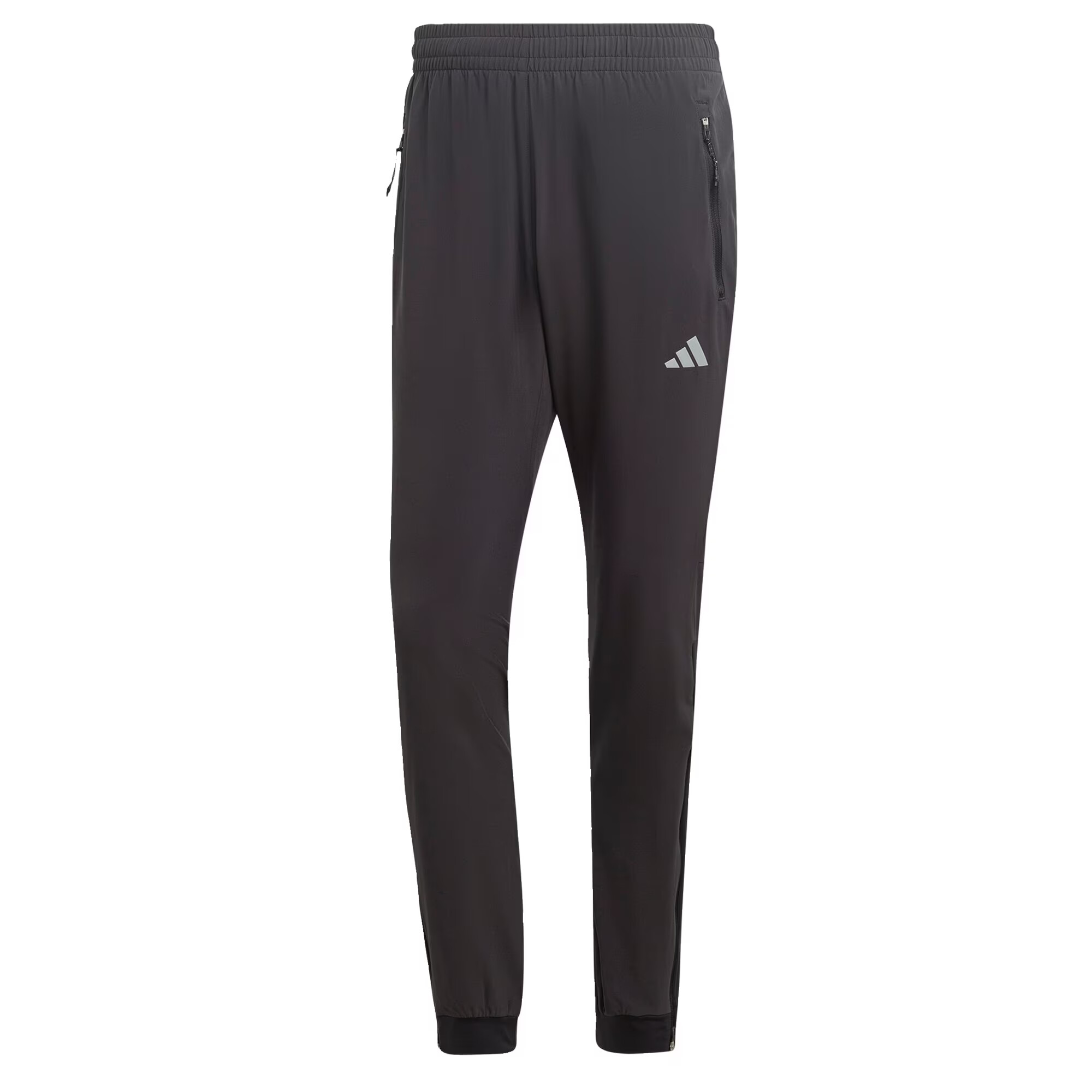 ADIDAS PERFORMANCE Športne hlače svetlo siva / črna - Pepit.si