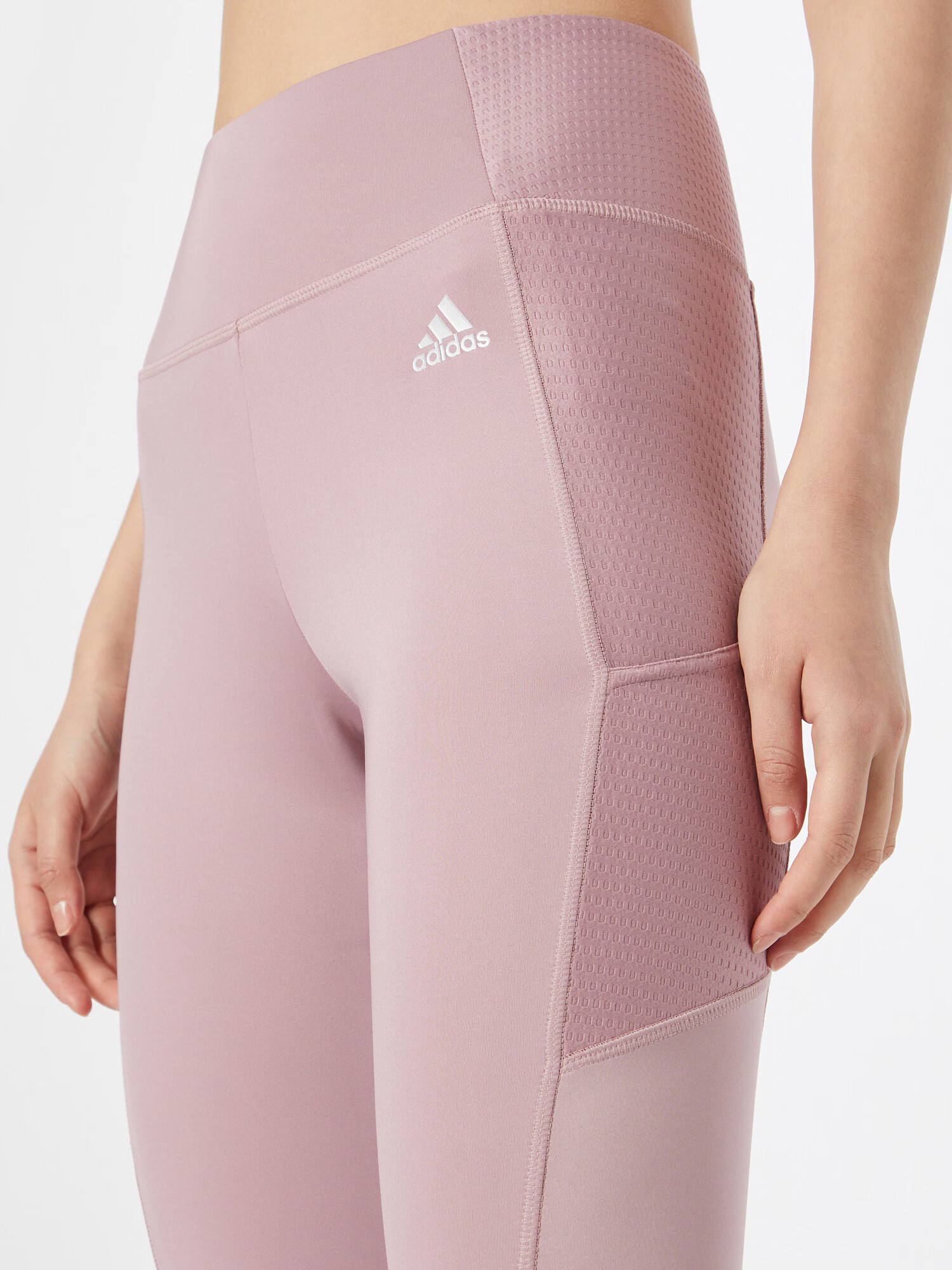 ADIDAS SPORTSWEAR Športne hlače majnica / bela - Pepit.si