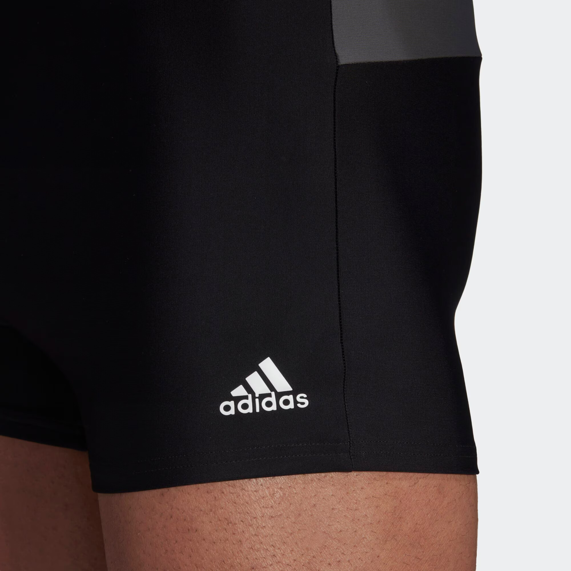 ADIDAS SPORTSWEAR Športne kopalne hlače siva / temno siva / črna / bela - Pepit.si