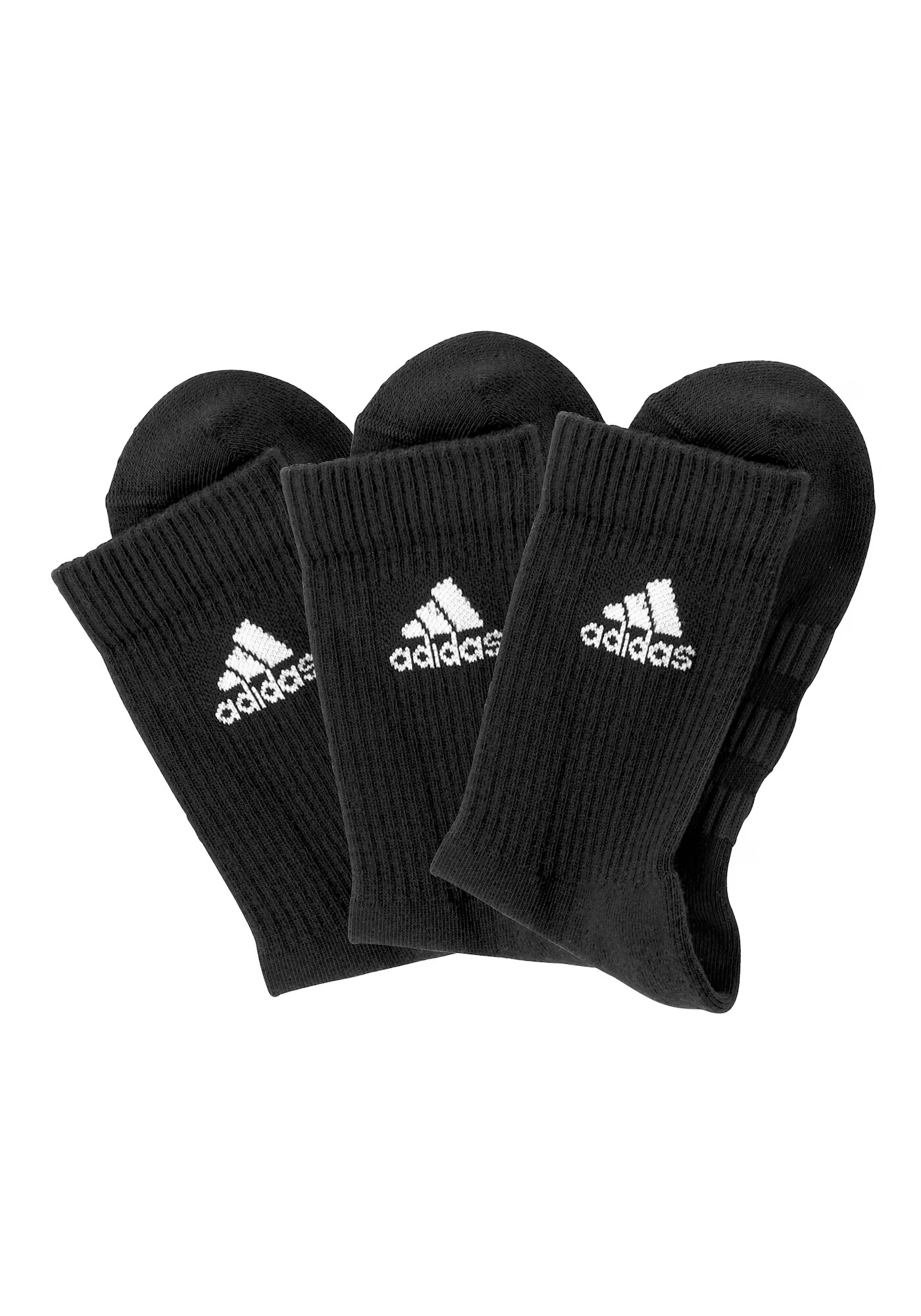 ADIDAS SPORTSWEAR Športne nogavice črna / bela - Pepit.si