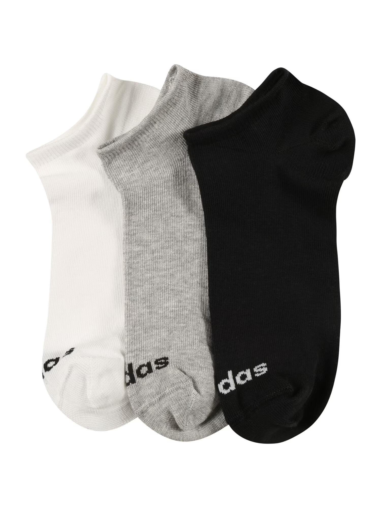 ADIDAS SPORTSWEAR Športne nogavice pegasto siva / črna / bela - Pepit.si