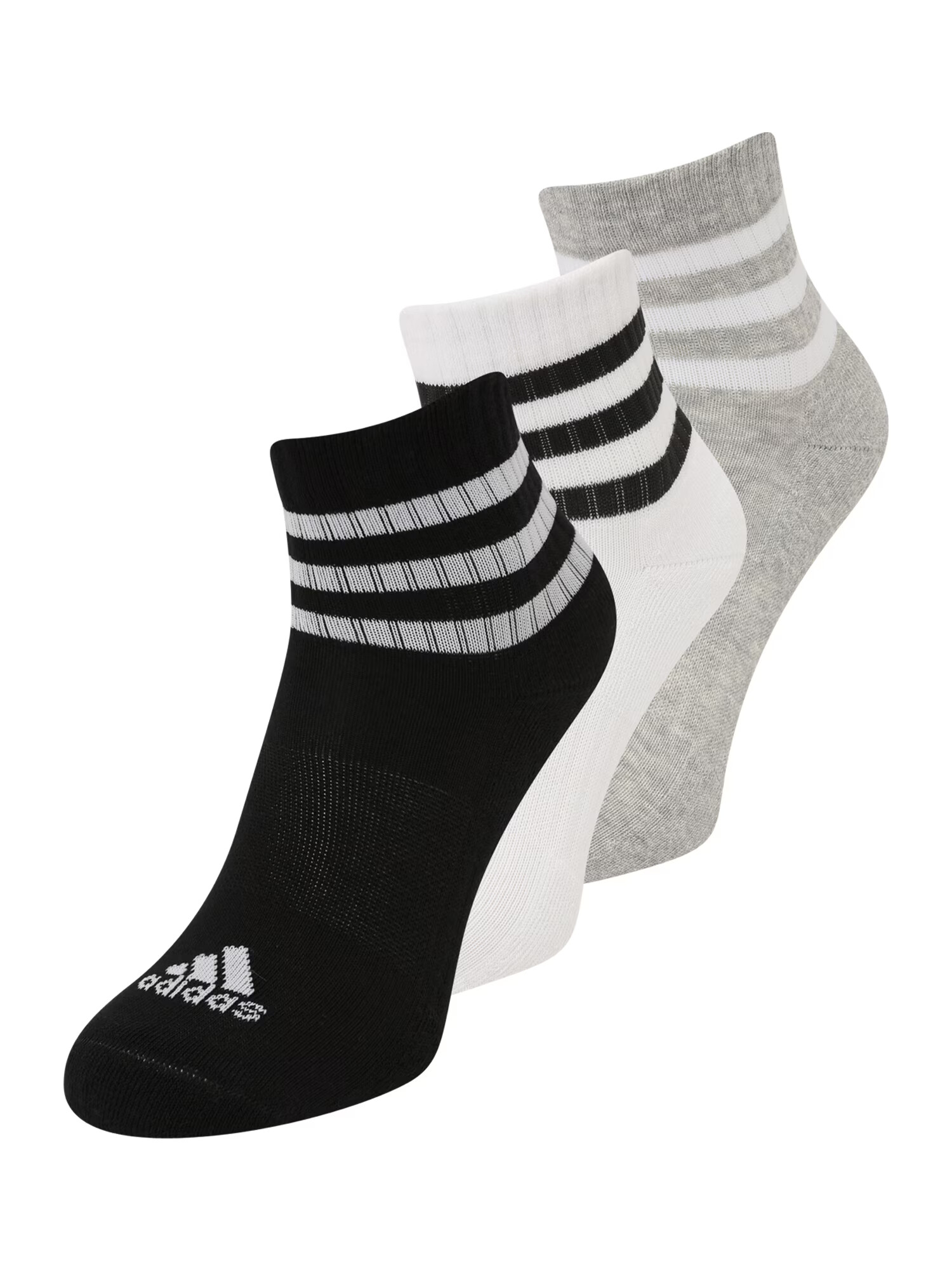 ADIDAS SPORTSWEAR Športne nogavice siva / črna / bela - Pepit.si