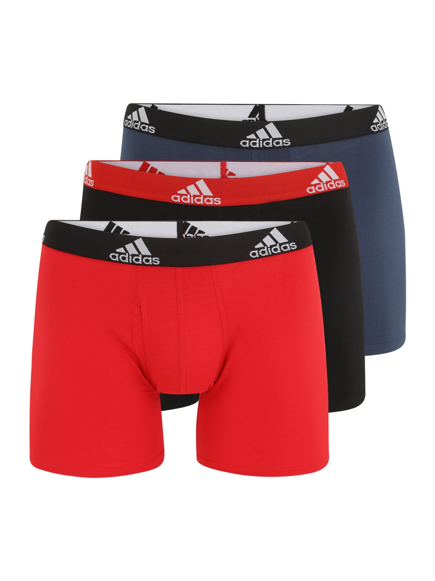 ADIDAS PERFORMANCE Športne spodnjice črna / rdeča / bela / mornarska - Pepit.si