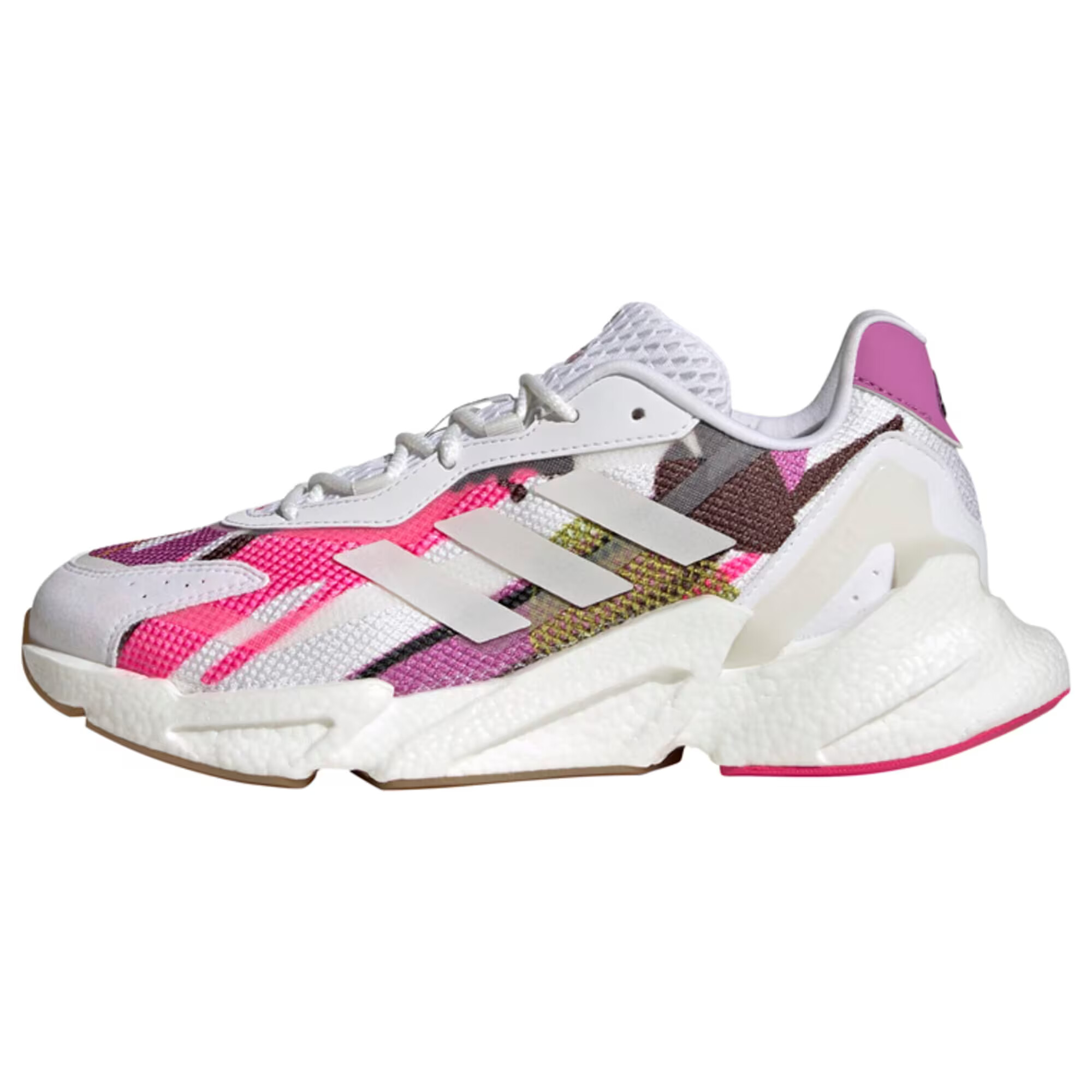 ADIDAS SPORTSWEAR Nizke superge 'X9000L4' oliva / lila / roza / bela - Pepit.si