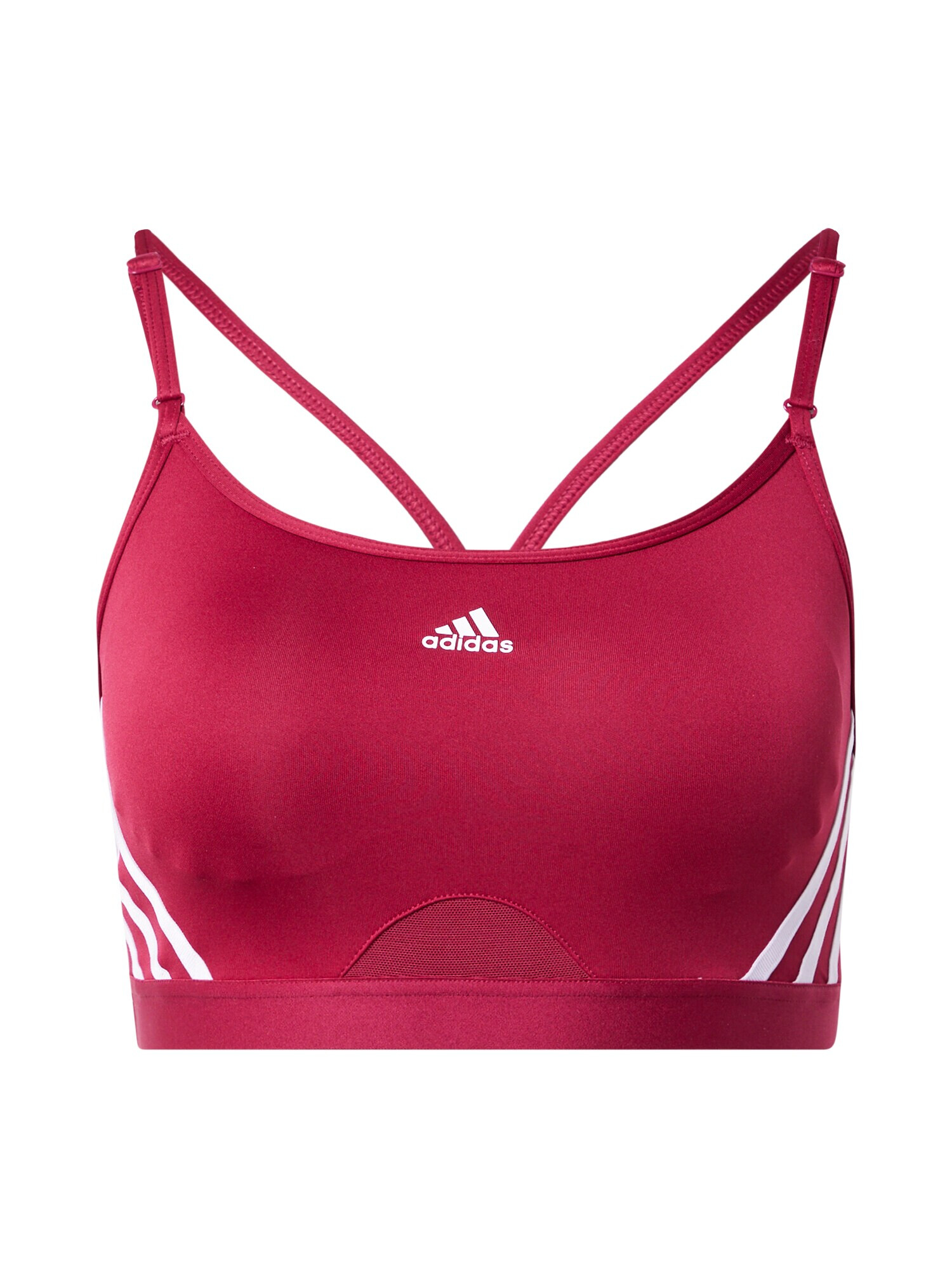 ADIDAS SPORTSWEAR Športni nederček burgund / bela - Pepit.si