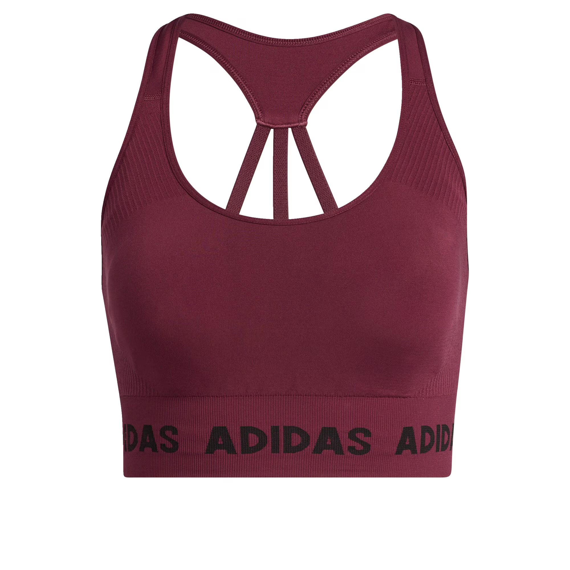 ADIDAS PERFORMANCE Športni nederček burgund / črna - Pepit.si