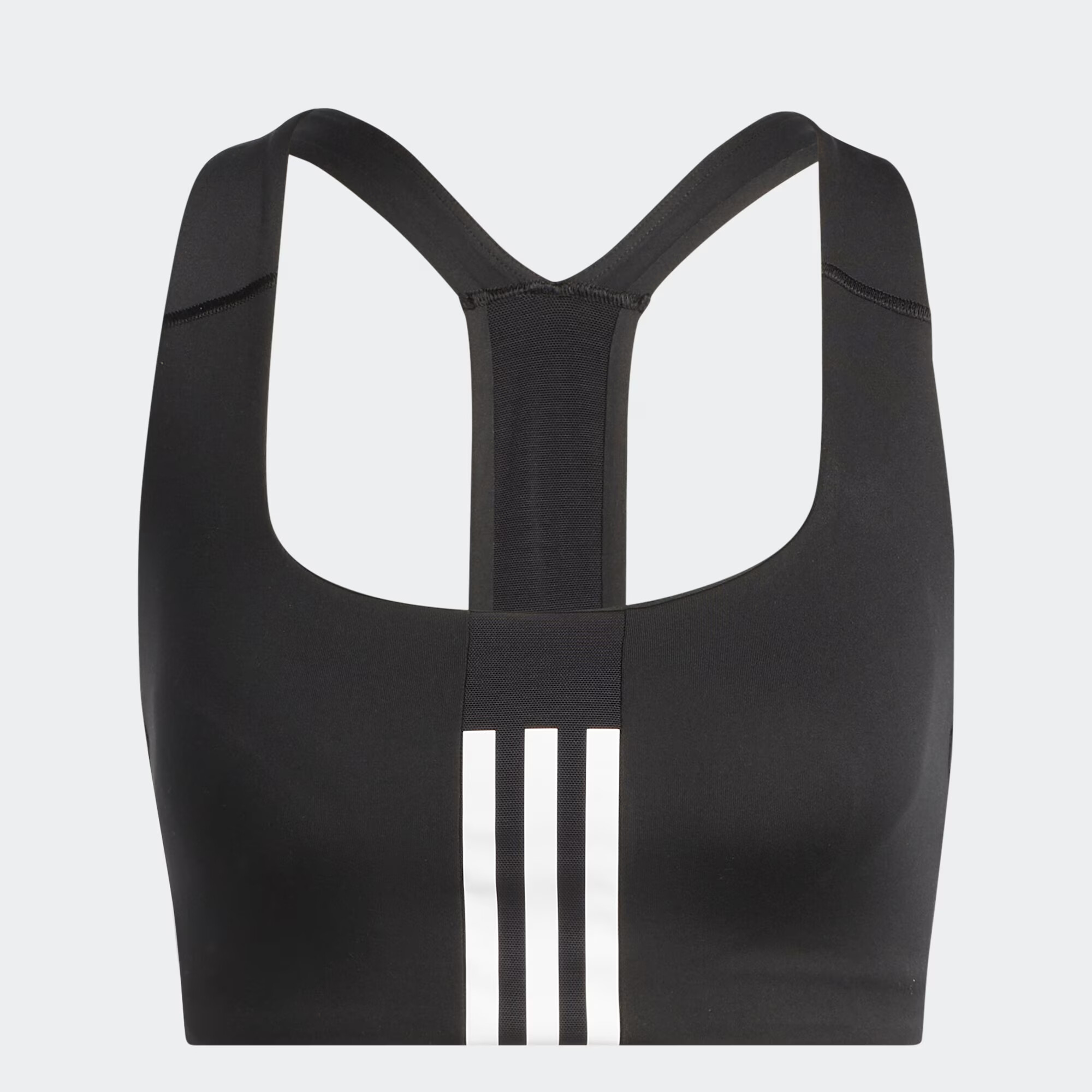 ADIDAS SPORTSWEAR Športni nederček črna / bela - Pepit.si