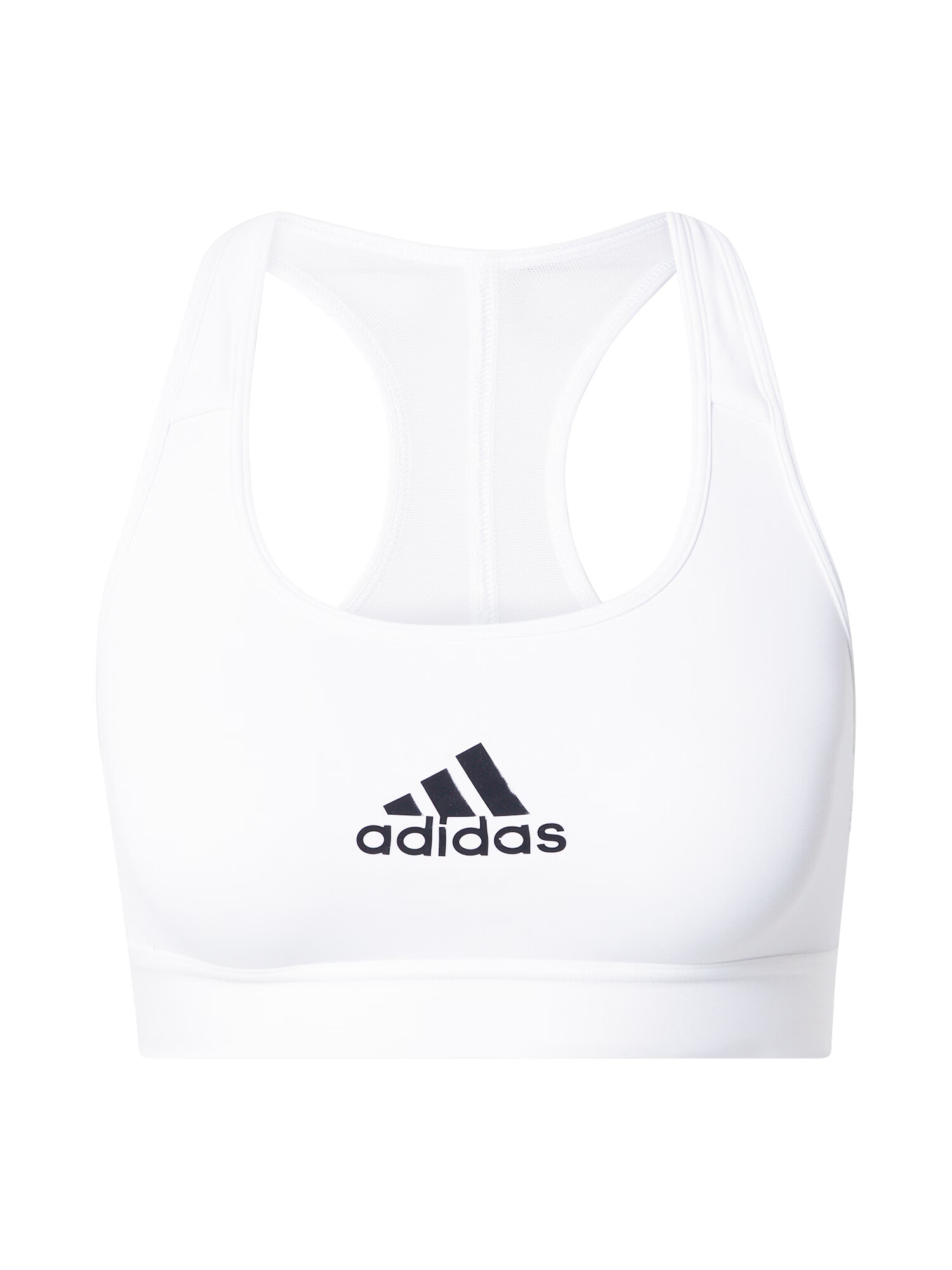 ADIDAS SPORTSWEAR Športni nederček črna / bela - Pepit.si