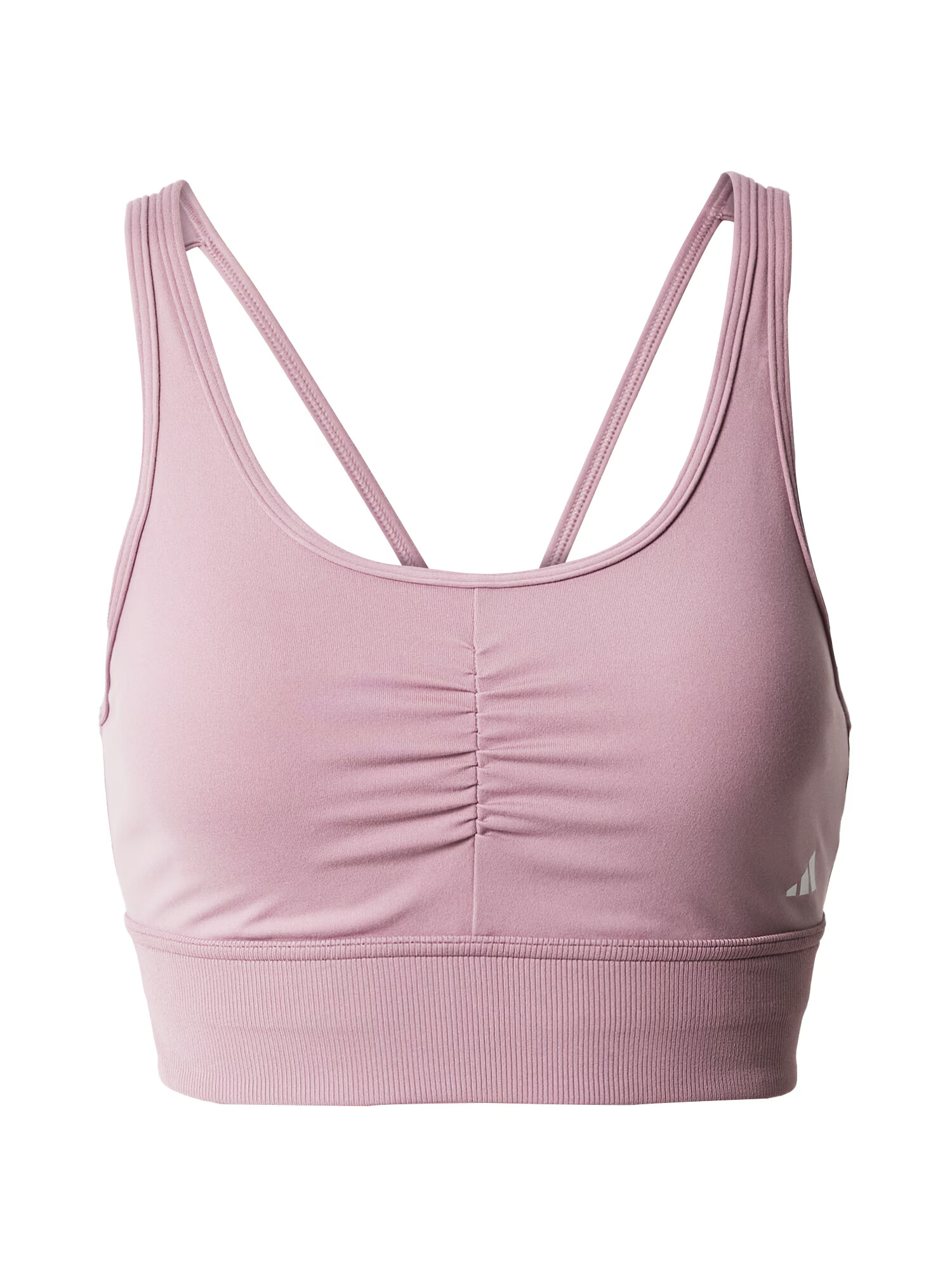 ADIDAS PERFORMANCE Športni nederček mauve / bela - Pepit.si