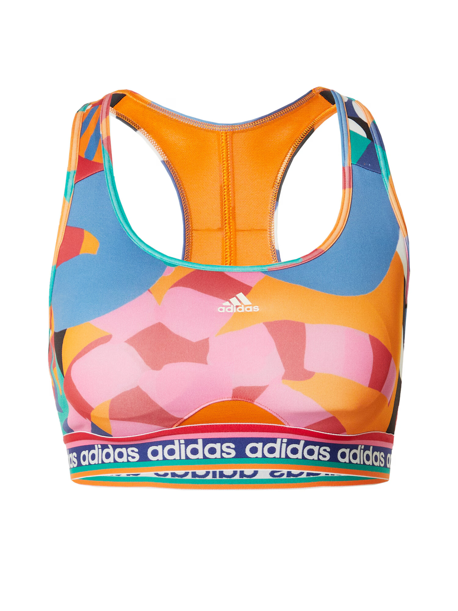 ADIDAS SPORTSWEAR Športni nederček modra / smaragd / oranžna / roza - Pepit.si