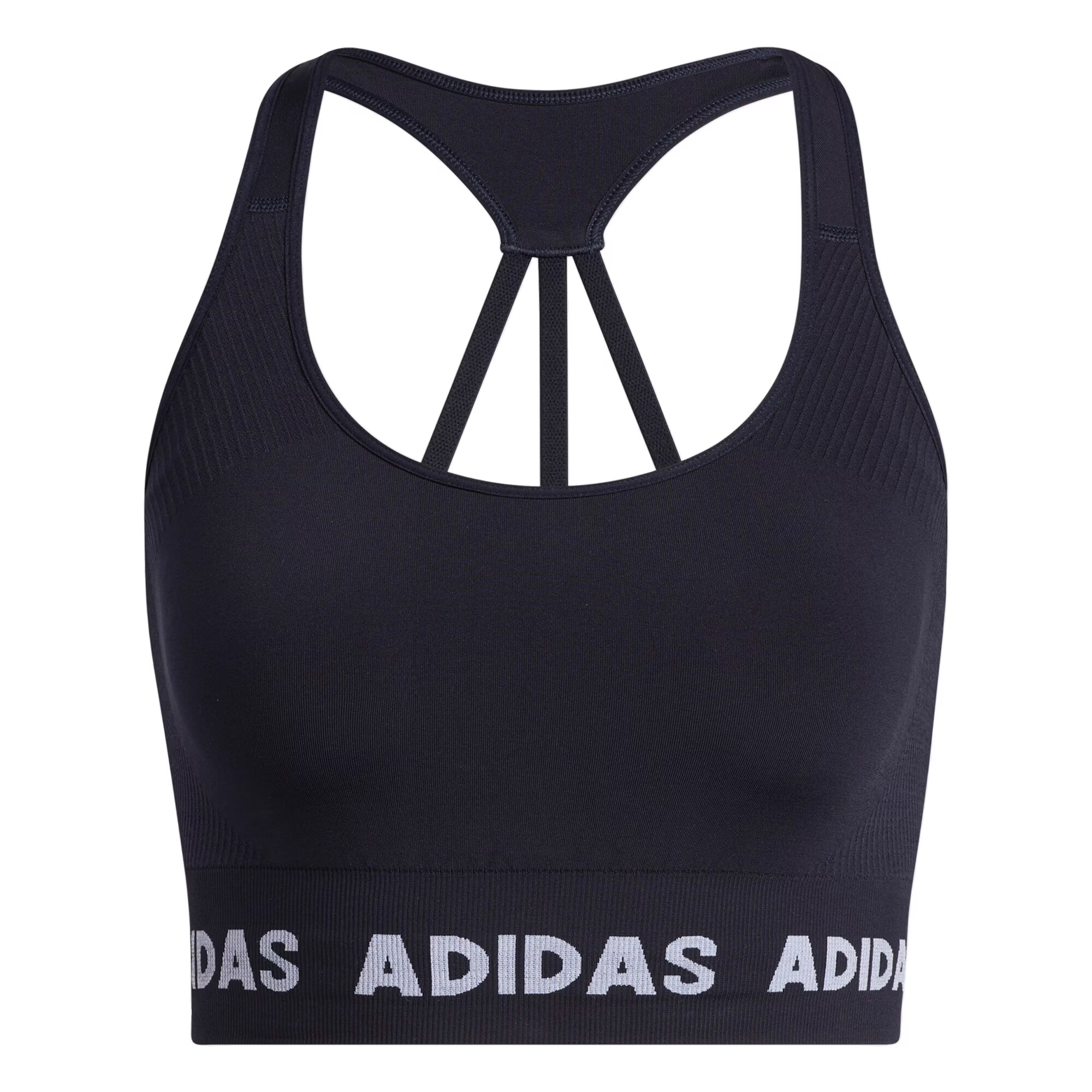 ADIDAS PERFORMANCE Športni nederček nočno modra / bela - Pepit.si