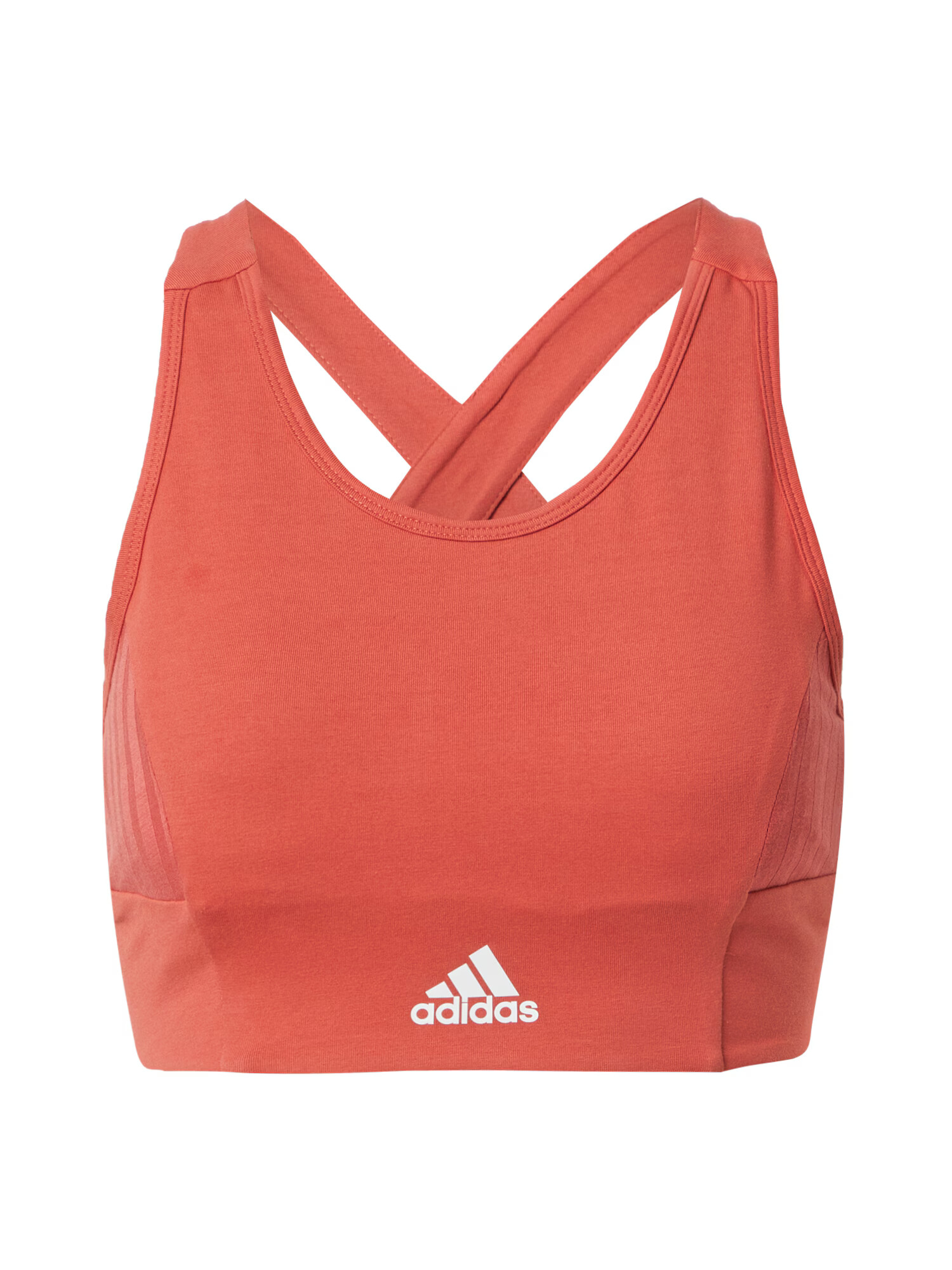 ADIDAS PERFORMANCE Športni nederček oranžno rdeča / bela - Pepit.si