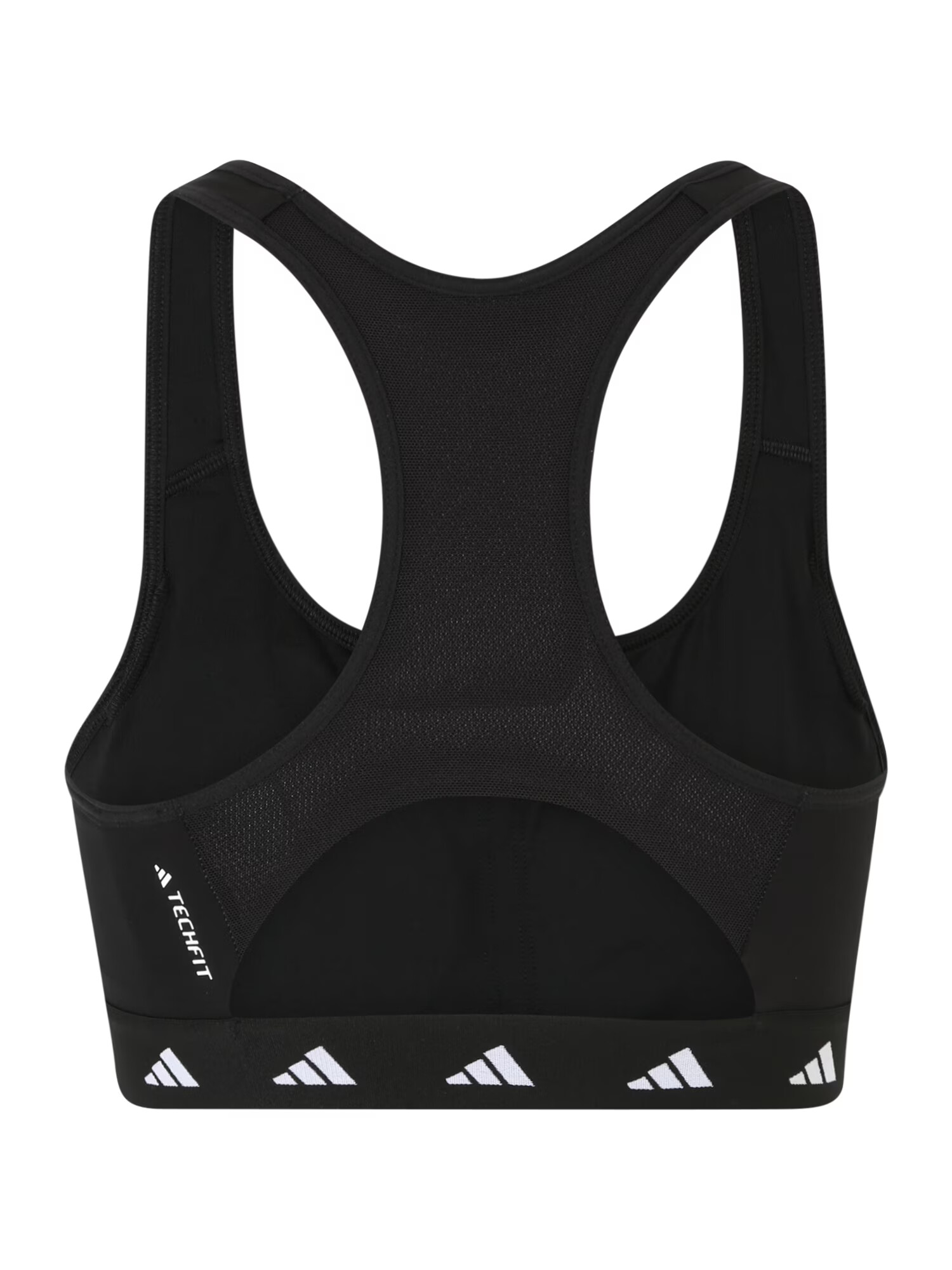 ADIDAS PERFORMANCE Športni nederček črna / bela - Pepit.si