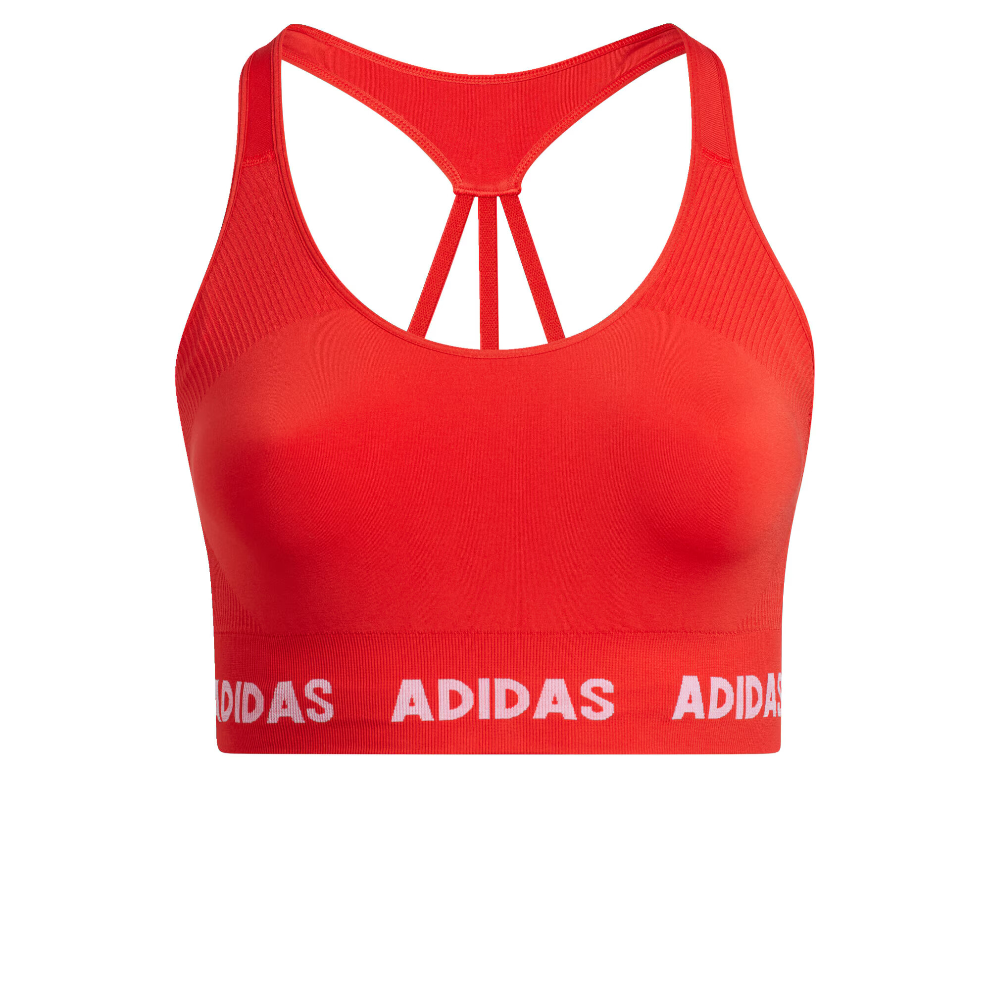 ADIDAS PERFORMANCE Športni nederček rdeča / bela - Pepit.si