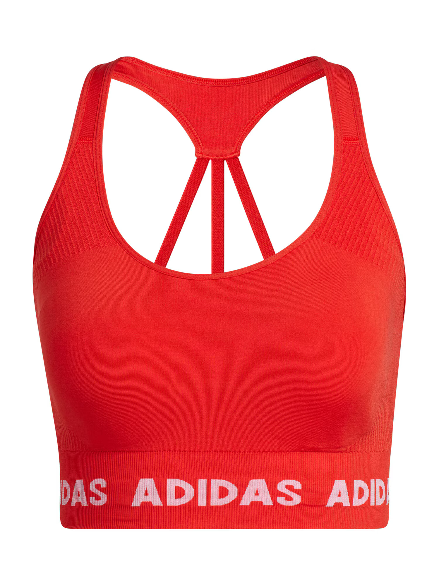 ADIDAS PERFORMANCE Športni nederček rdeča / bela - Pepit.si