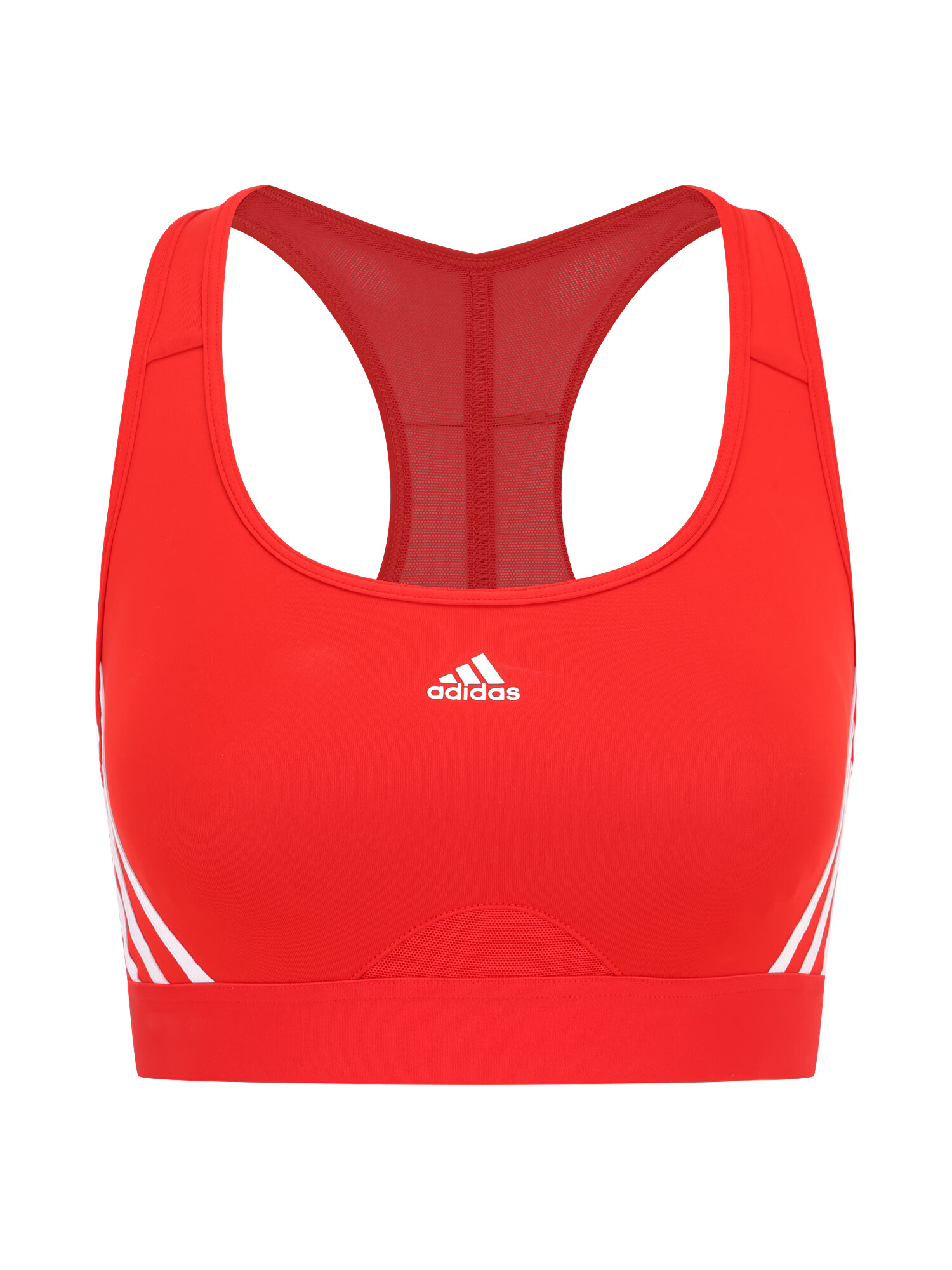 ADIDAS PERFORMANCE Športni nederček rdeča / bela - Pepit.si