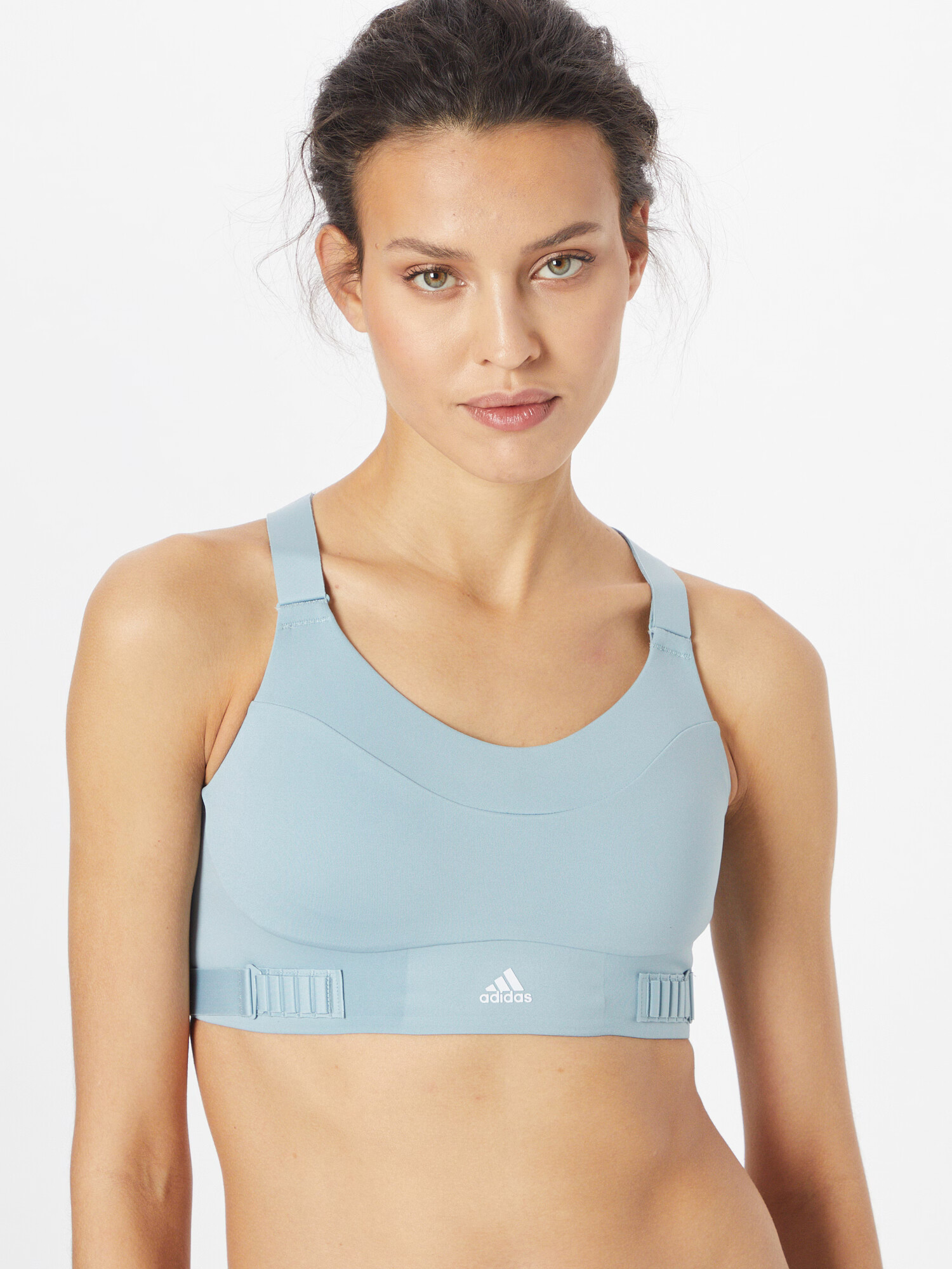 ADIDAS SPORTSWEAR Športni nederček nebeško modra / bela - Pepit.si