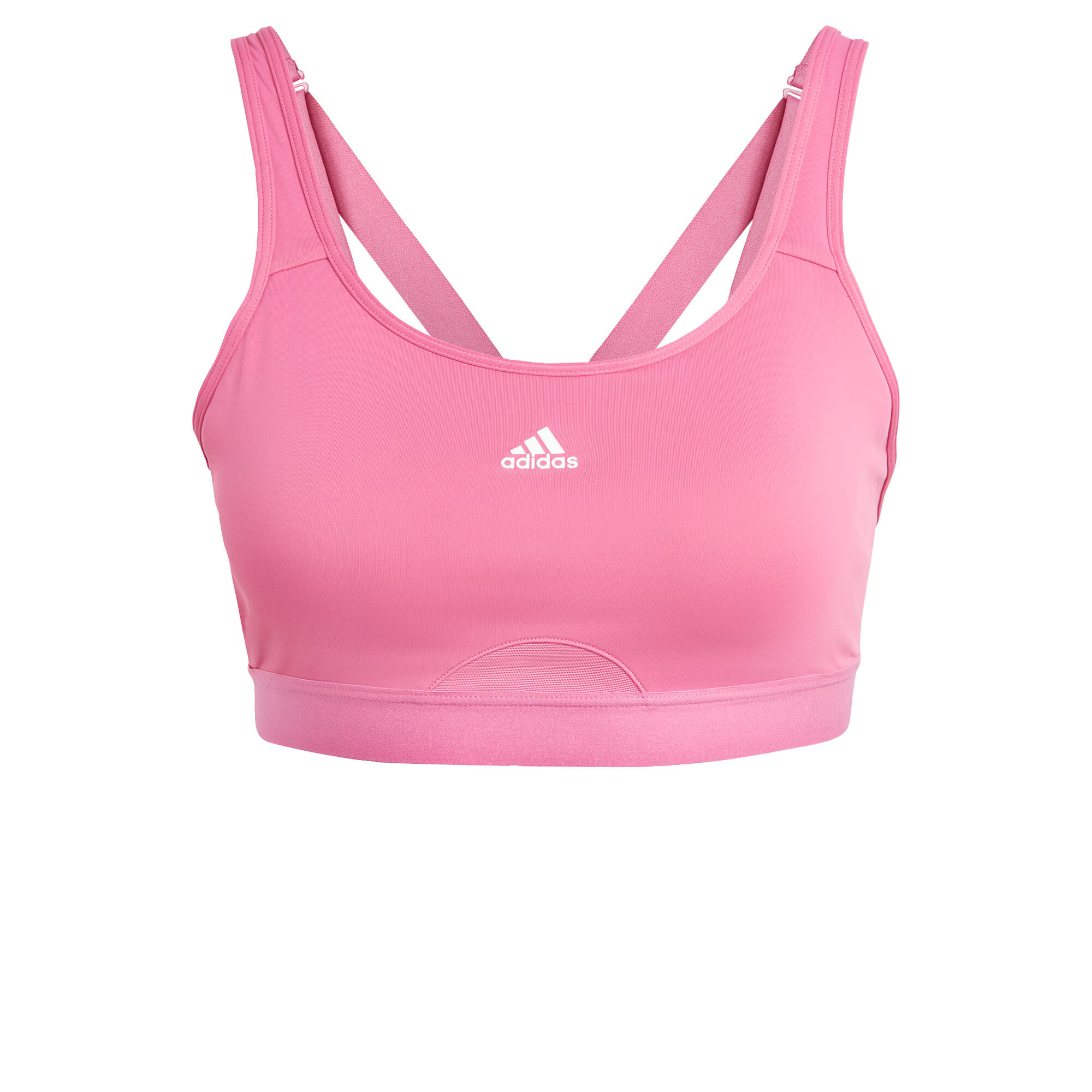 ADIDAS SPORTSWEAR Športni nederček svetlo roza / bela - Pepit.si