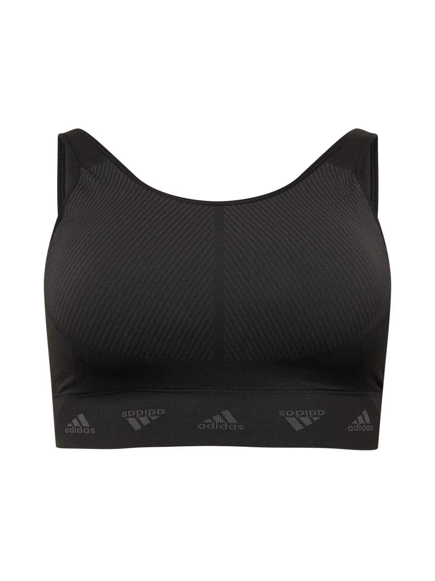 ADIDAS SPORTSWEAR Športni nederček temno siva / črna - Pepit.si