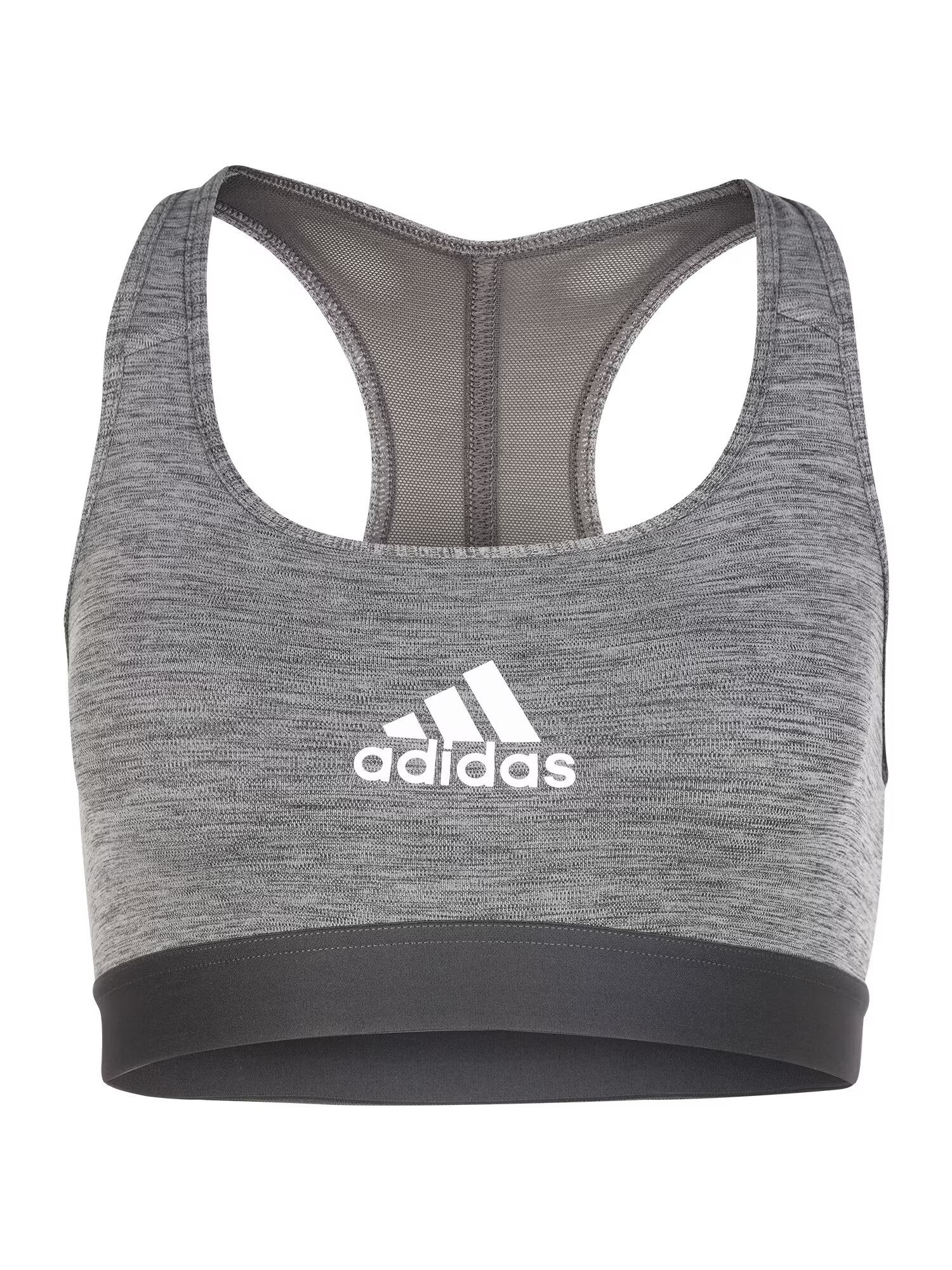 ADIDAS SPORTSWEAR Športni nederček temno siva / pegasto siva / bela - Pepit.si