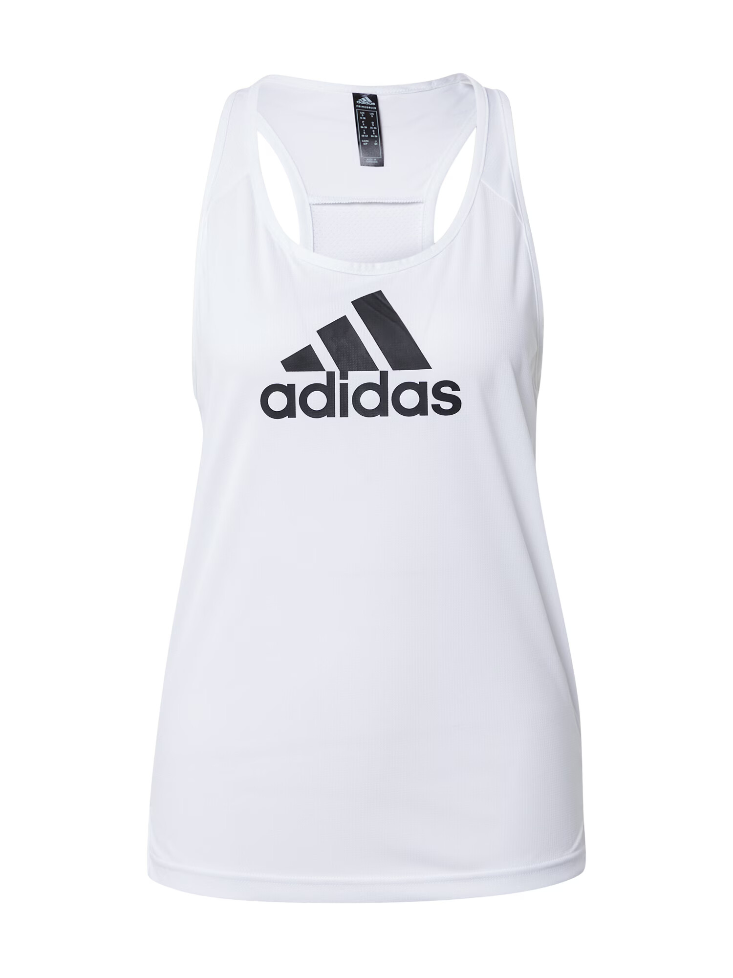 ADIDAS SPORTSWEAR Športni top črna / bela - Pepit.si